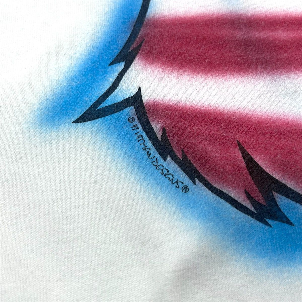 Hanes Vintage Y2K Eagle America Flag OVP Tshirt Size US L / EU 52-54 / 3 - 5 Thumbnail