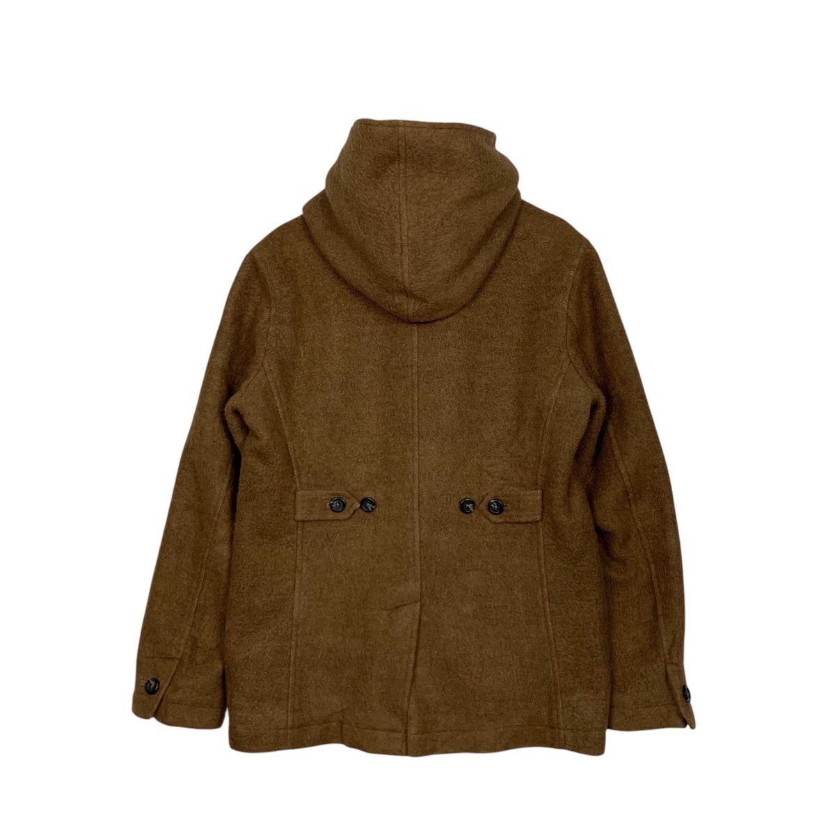 Katharine Hamnett London HAMNETT BLOUSON Double Breasted Hooded Jacket #2745-C124 Size L / US 10 / IT 46 - 15 Thumbnail