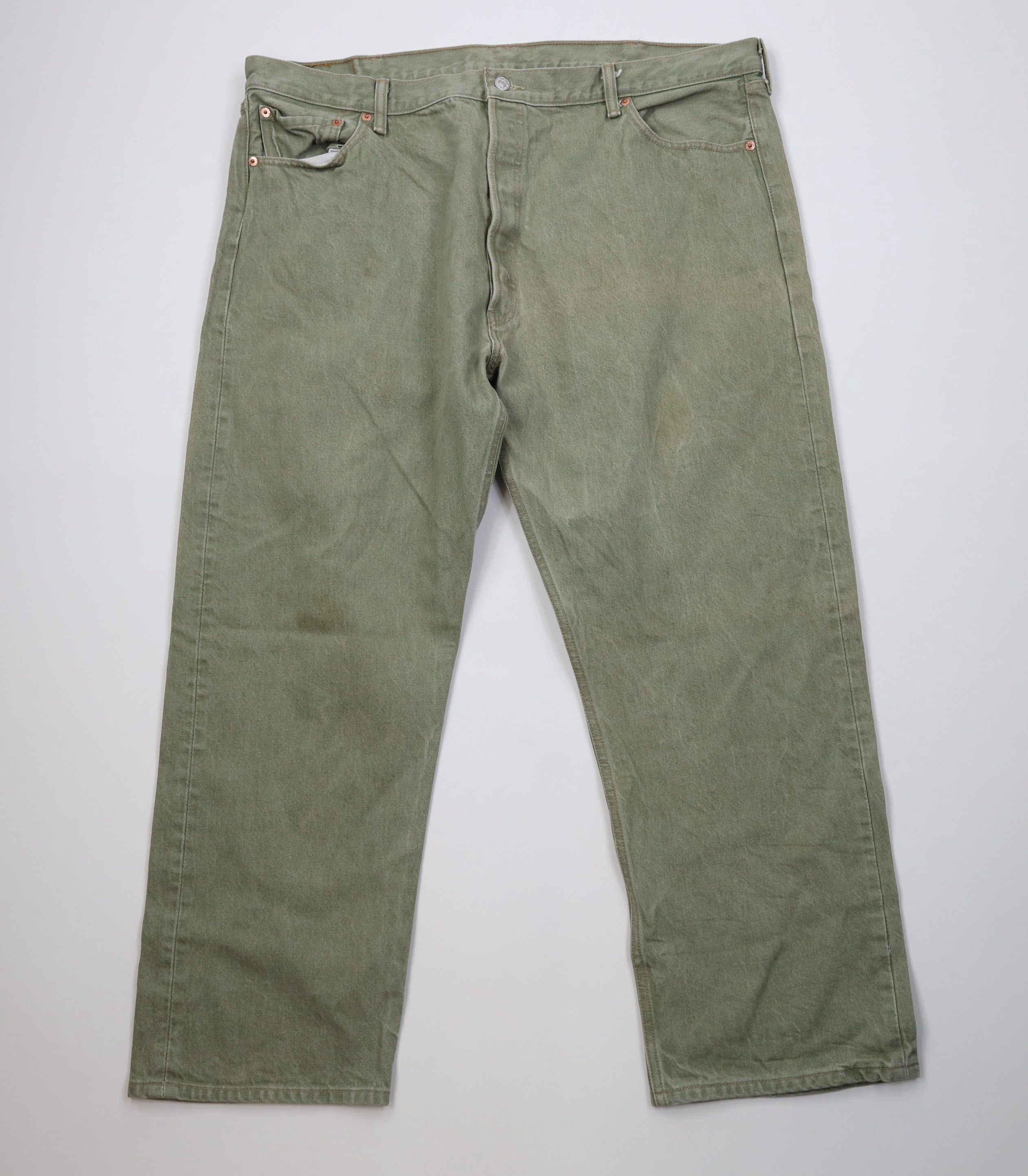 Levi's Vintage Y2K Levis 501xx Fly Original Straight Leg Jeans Size US 44 / EU 60 - 1 Thumbnail