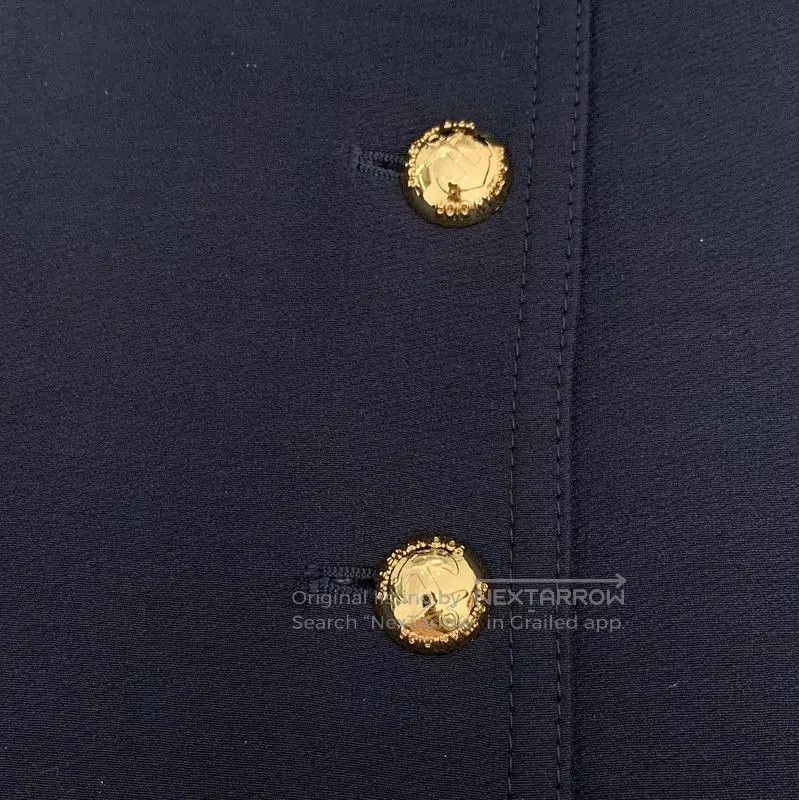 Dior Dior Navy Silk Women's Jacket . Size M / US 6-8 / IT 42-44 - 5 Thumbnail
