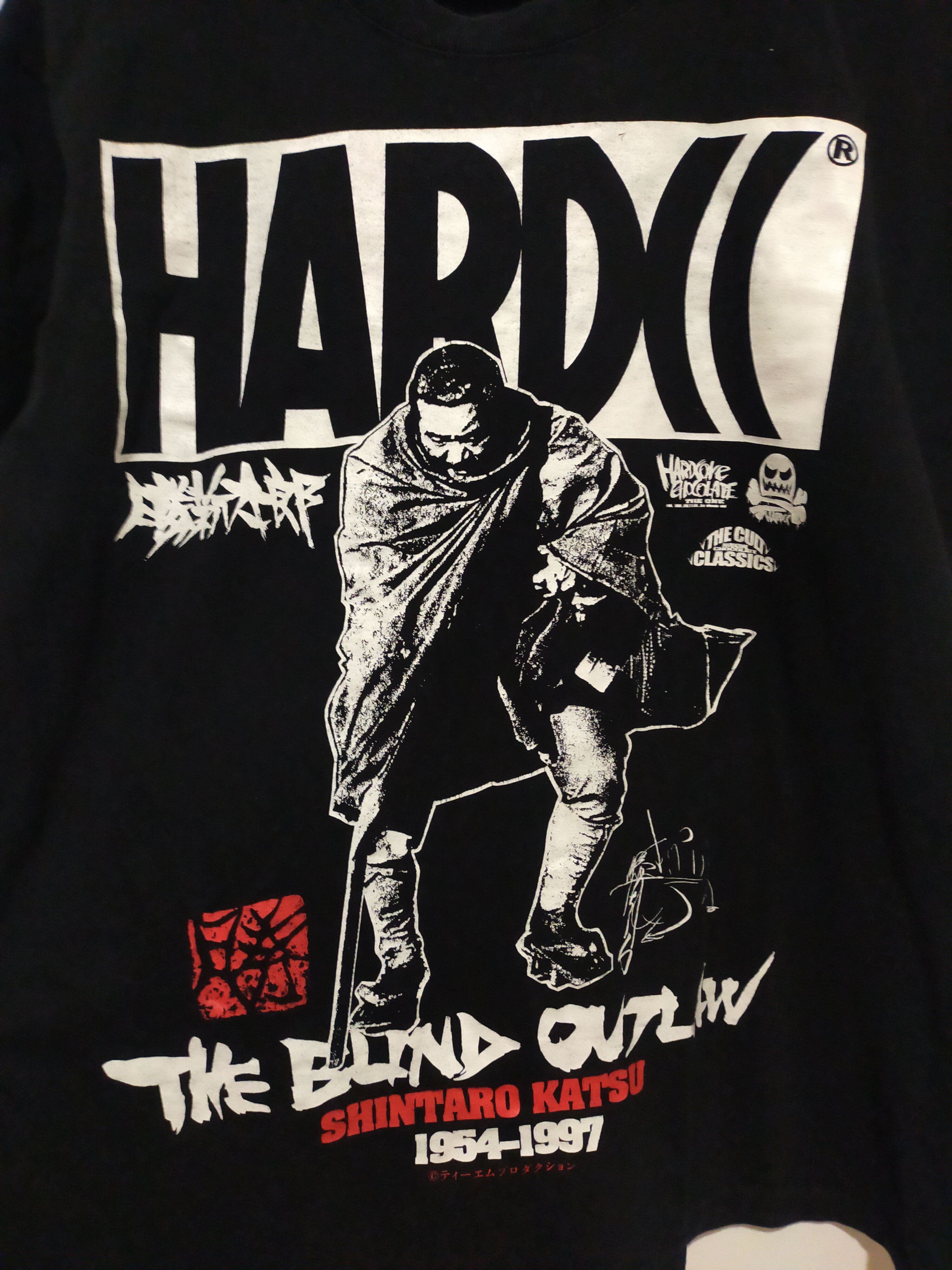 Japanese Brand HARDCORE CHOCOLATE THE BLIND OUTLAW TSHIRT Size US L / EU 52-54 / 3 - 2 Thumbnail