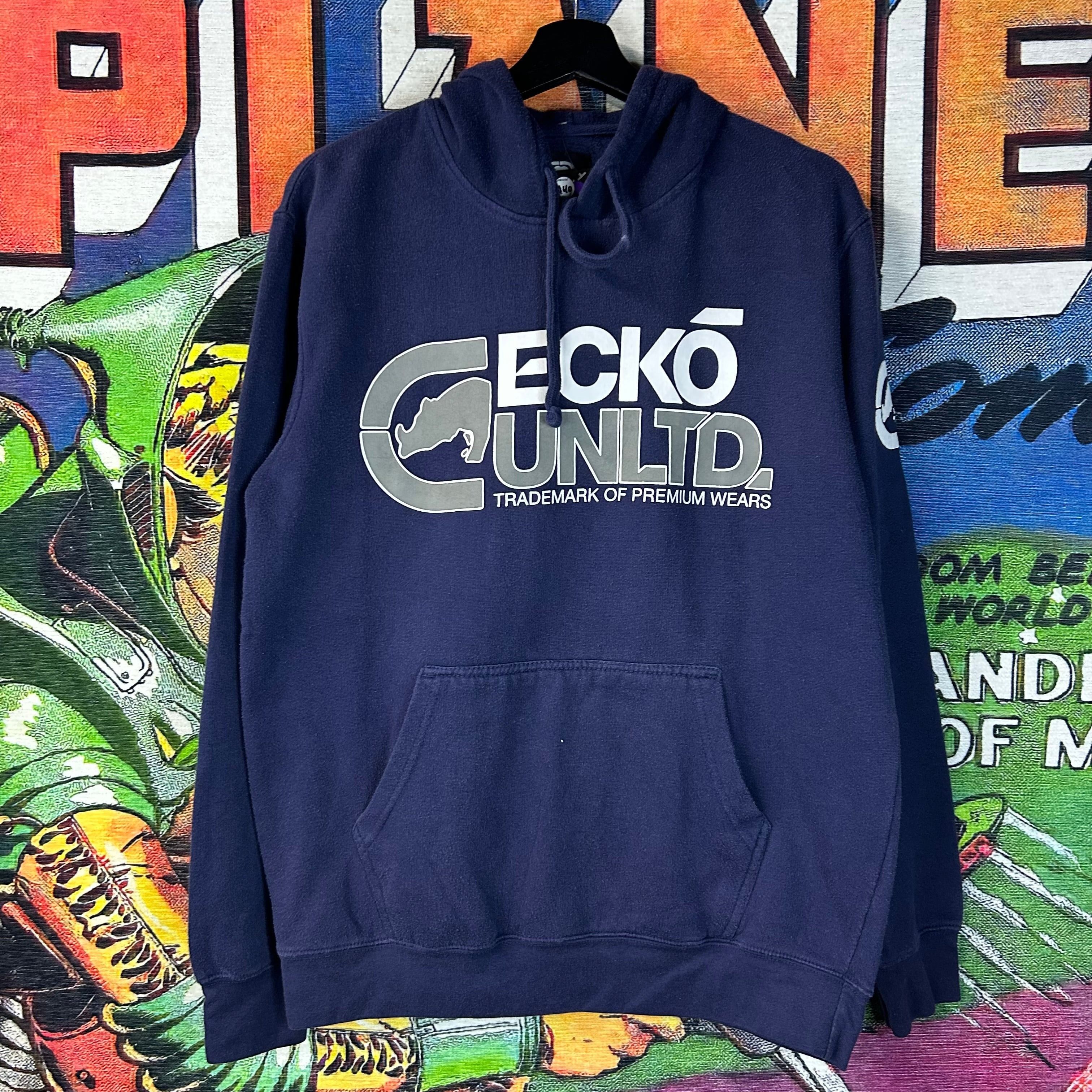 Ecko Unltd. Y2K Ecko UNLTD Trademark of Premium Hoodie Size Medium Size US M / EU 48-50 / 2 - 1 Thumbnail