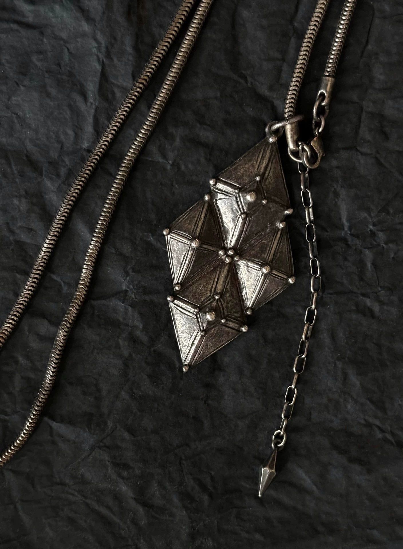 Jean Paul Gaultier Medieval snake necklace