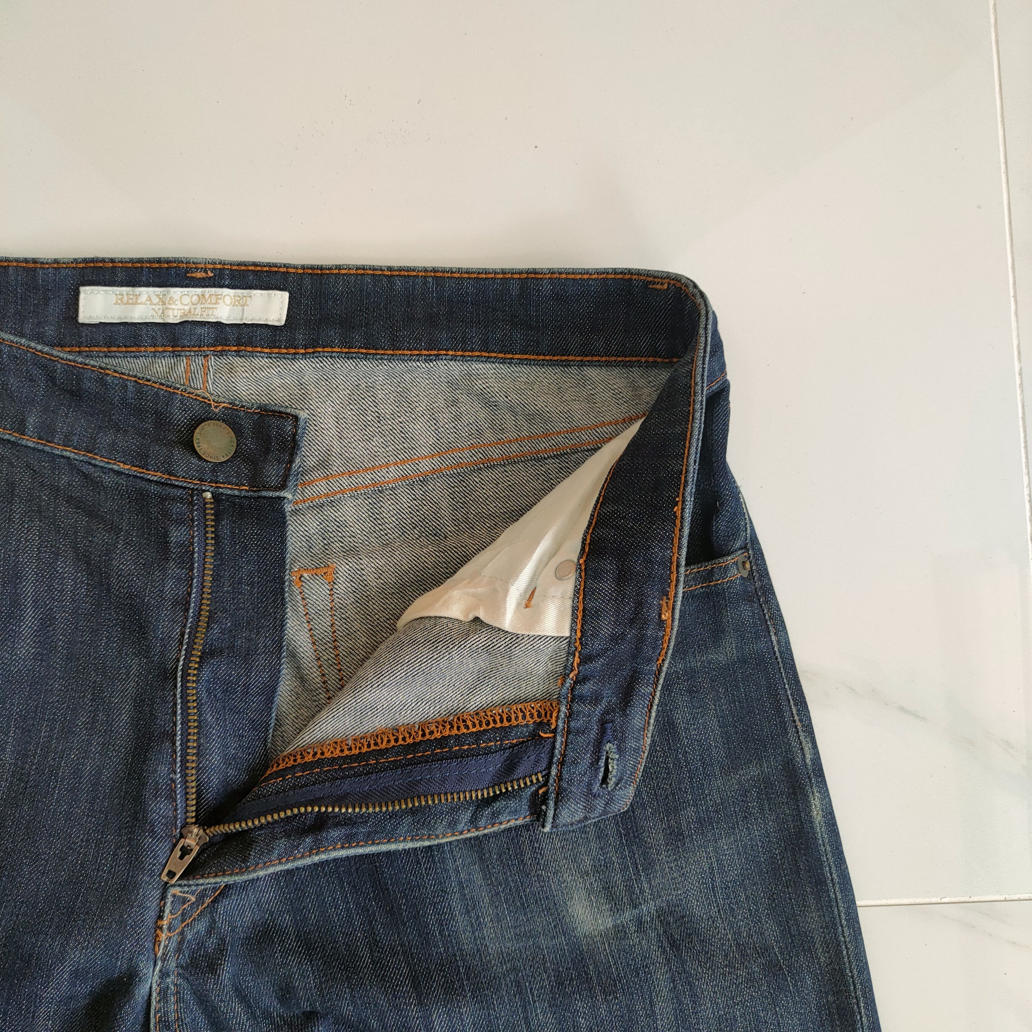 Japanese Brand VINTAGE JAPANESE DISTRESSED JEAN DENIM PANTS Size US 32 / EU 48 - 7 Thumbnail
