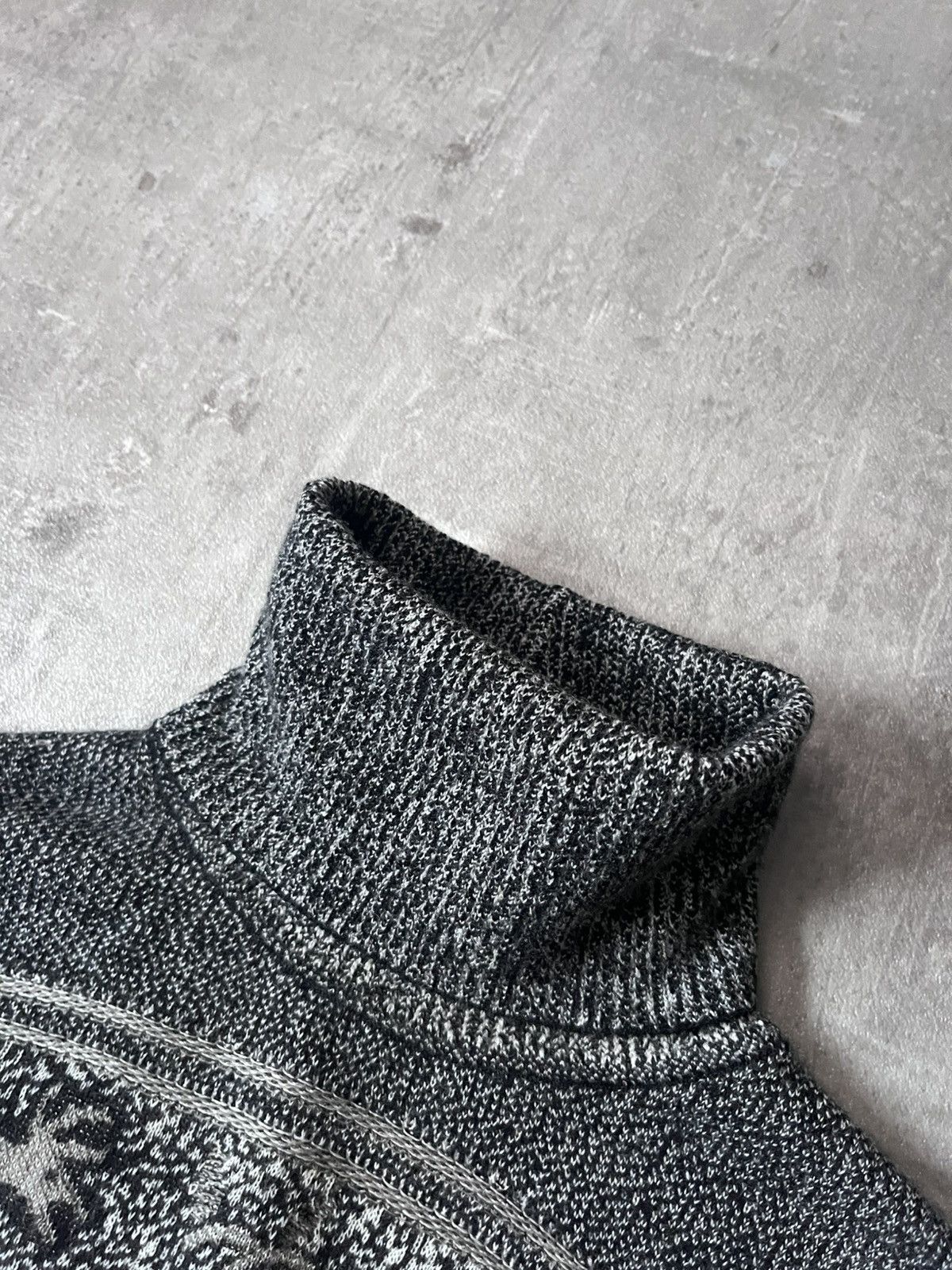 Chanel Chanel Deer Cashmere Turtleneck Sweater grey rare Size S / US 4 / IT 40 - 7 Thumbnail