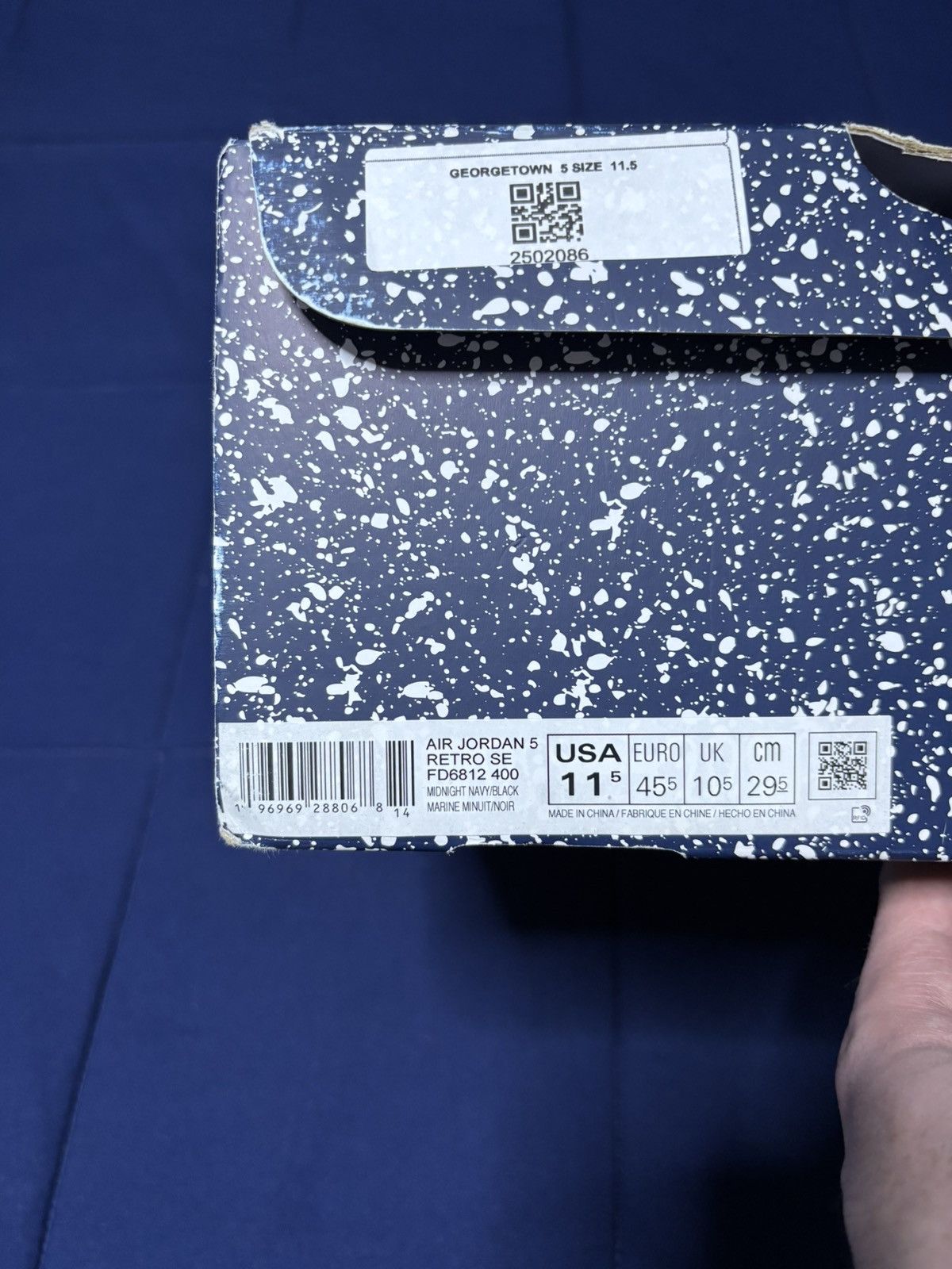 Jordan Brand Jordan 5 Retro SE Midnight Navy 2023 Size 11.5 Size US 11.5 / EU 44-45 - 9 Thumbnail