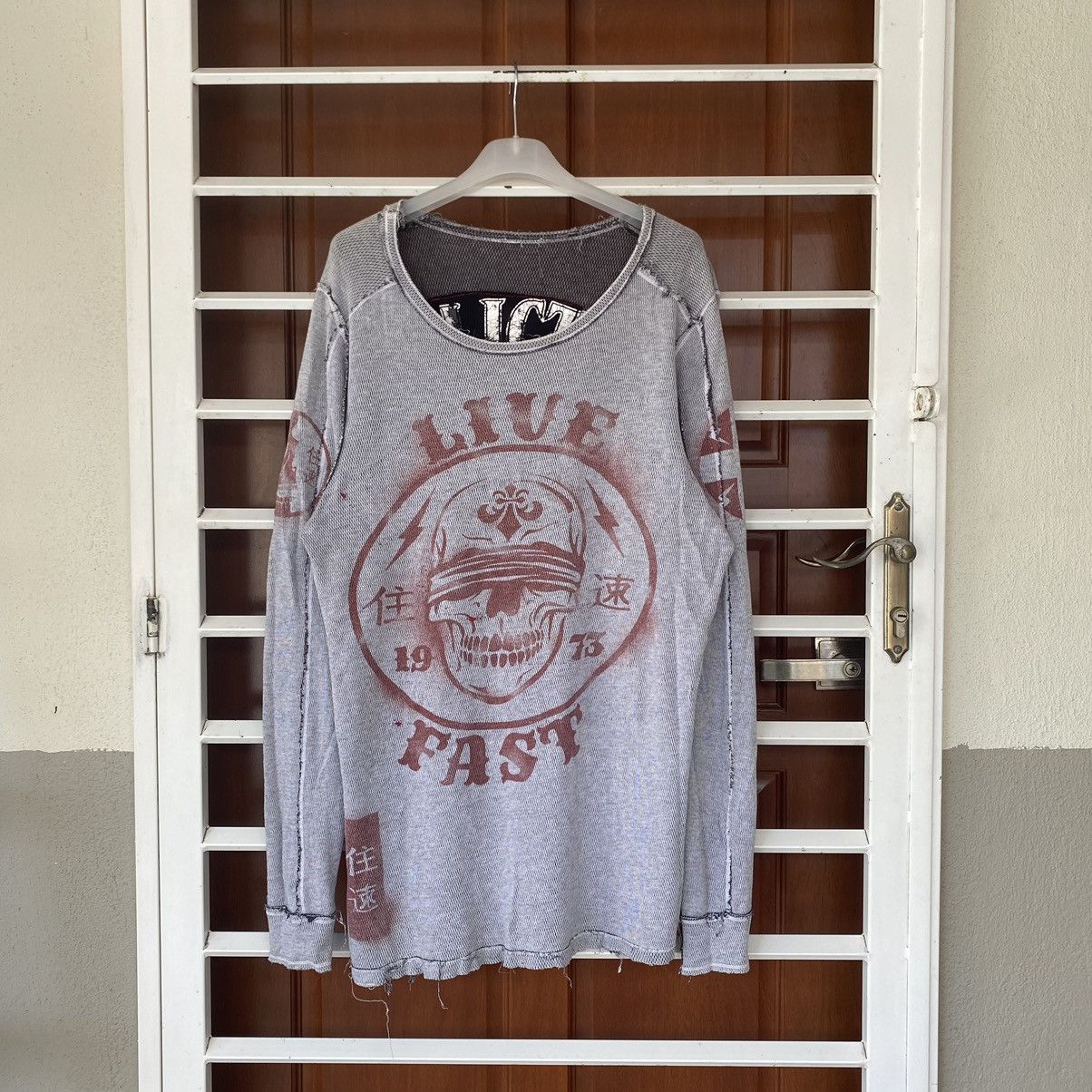 Affliction Affliction ‘live fast’ reversible long sleeve Size US L / EU 52-54 / 3 - 8 Thumbnail