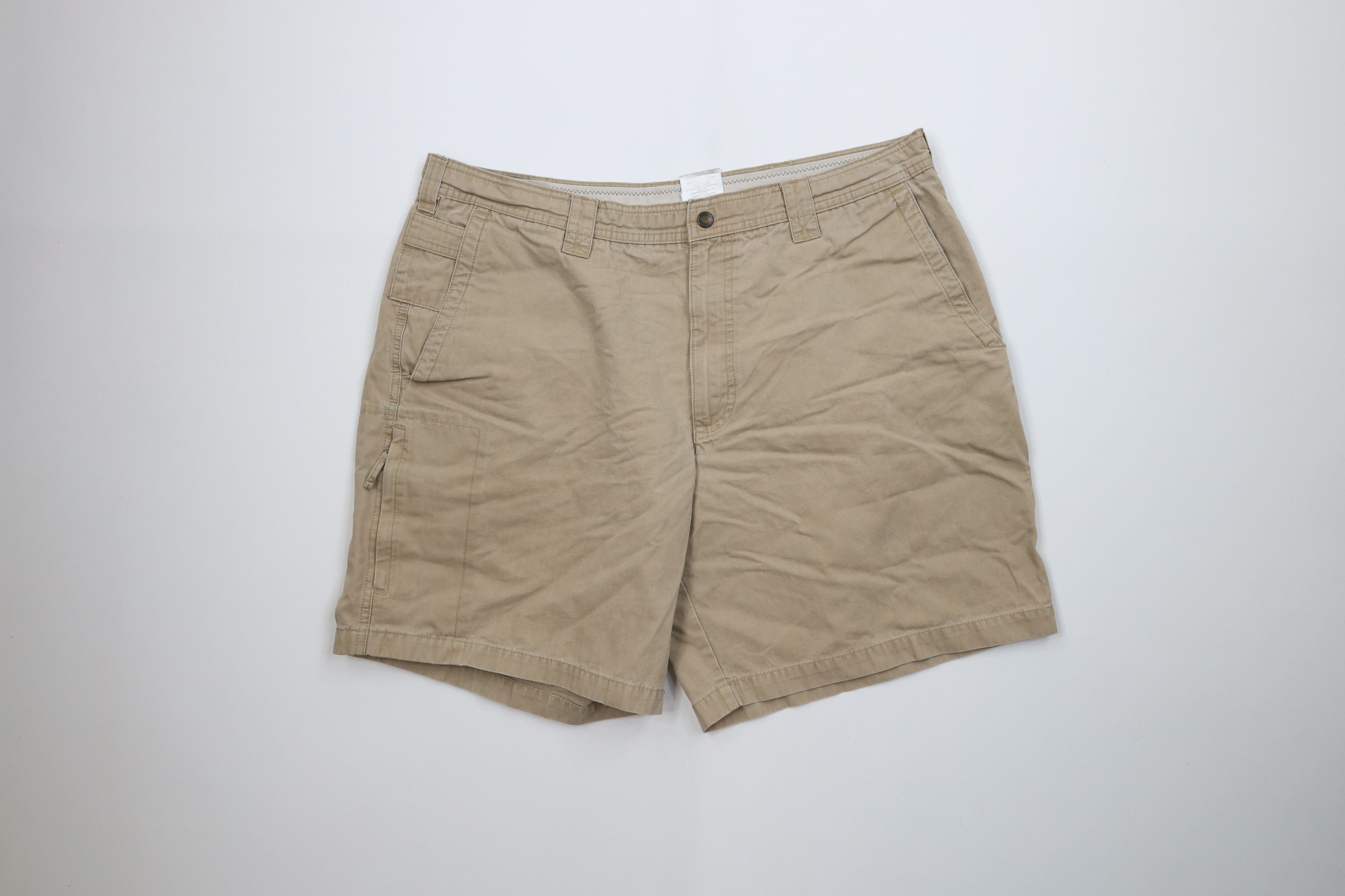 Columbia Vintage Columbia Spell Heavyweight Trekking Shorts Beige Tan Size US 38 / EU 54 - 1 Thumbnail