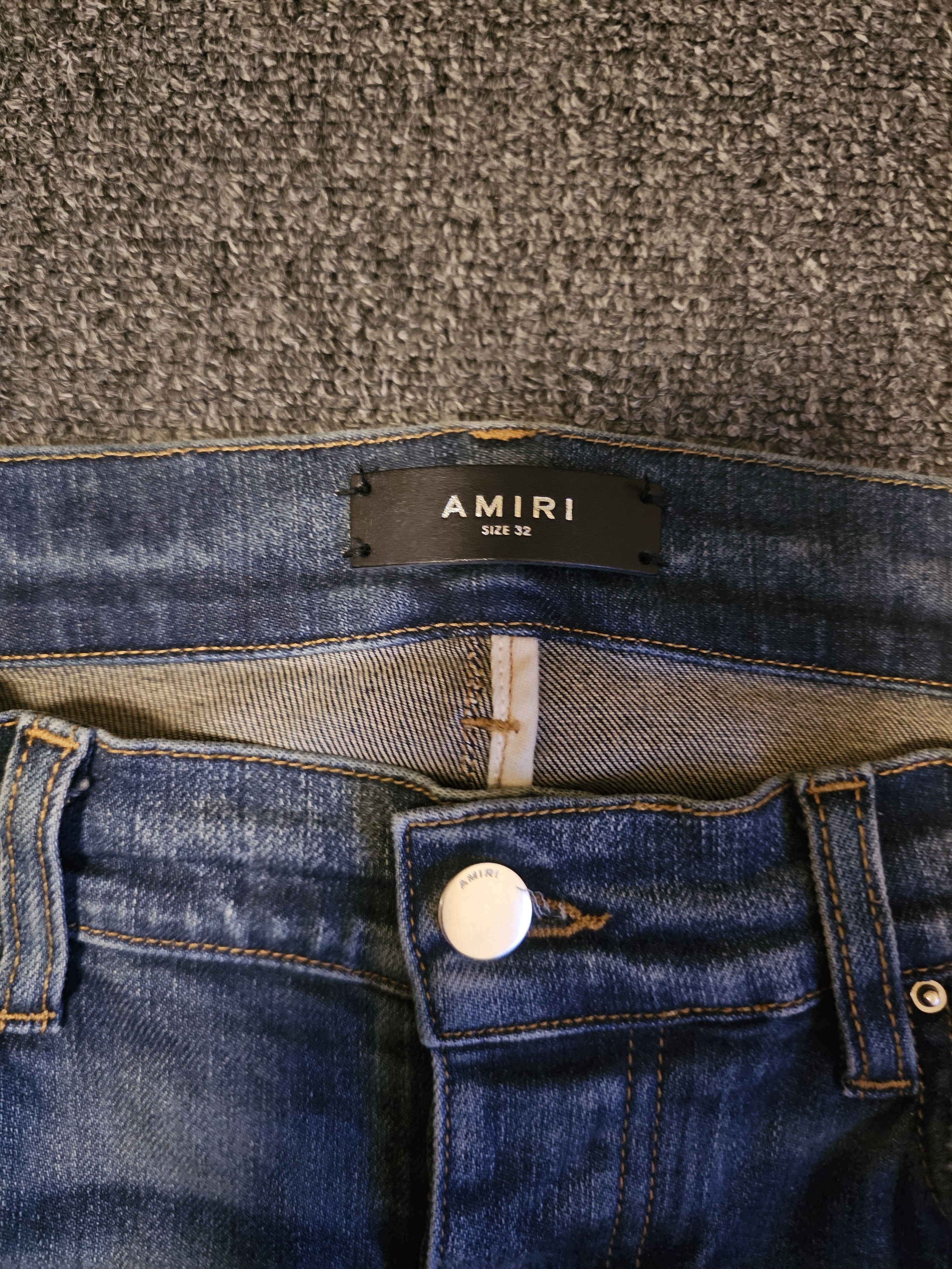 Amiri Amiri Men's Rip Jeans Size 32 Size US 32 / EU 48 - 3 Thumbnail