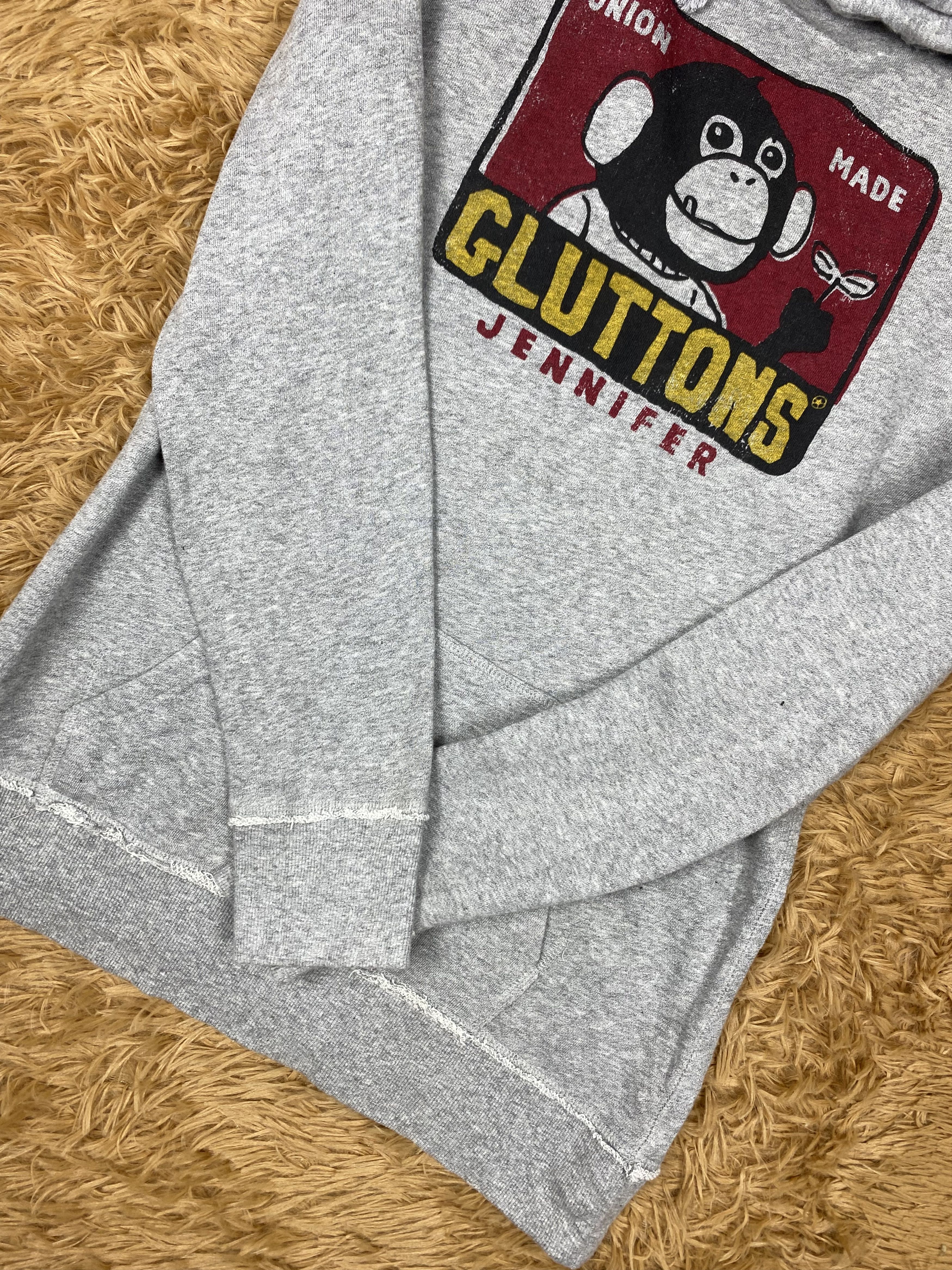 Vintage Vintage Jennifer Glutton Parody Hoodies PS0255 Size US S / EU 44-46 / 1 - 4 Thumbnail