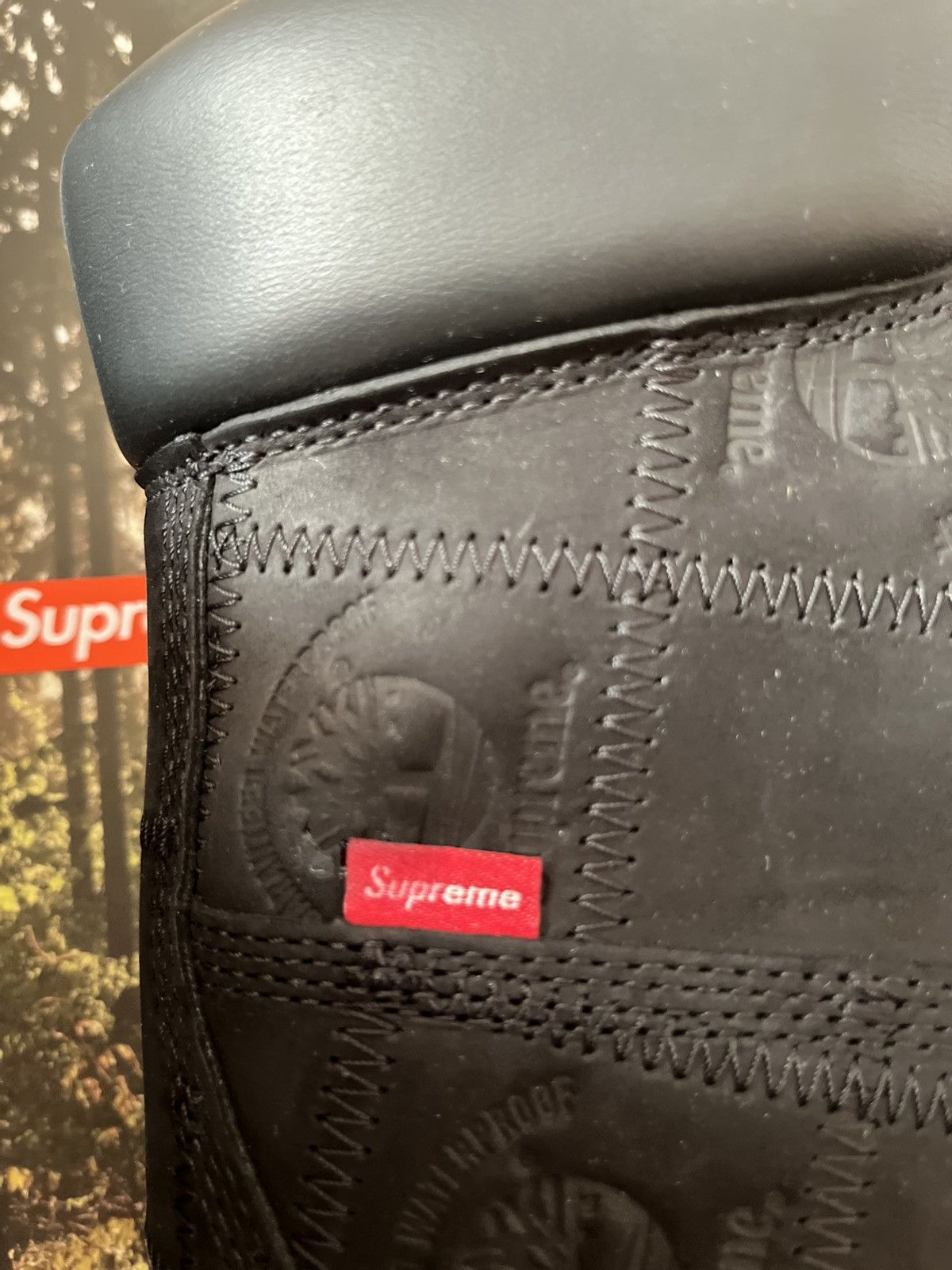 Supreme × Timberland Supreme Patchwork Timberland 6” Premium Waterproof Boot Size US 12 / EU 45 - 13 Thumbnail