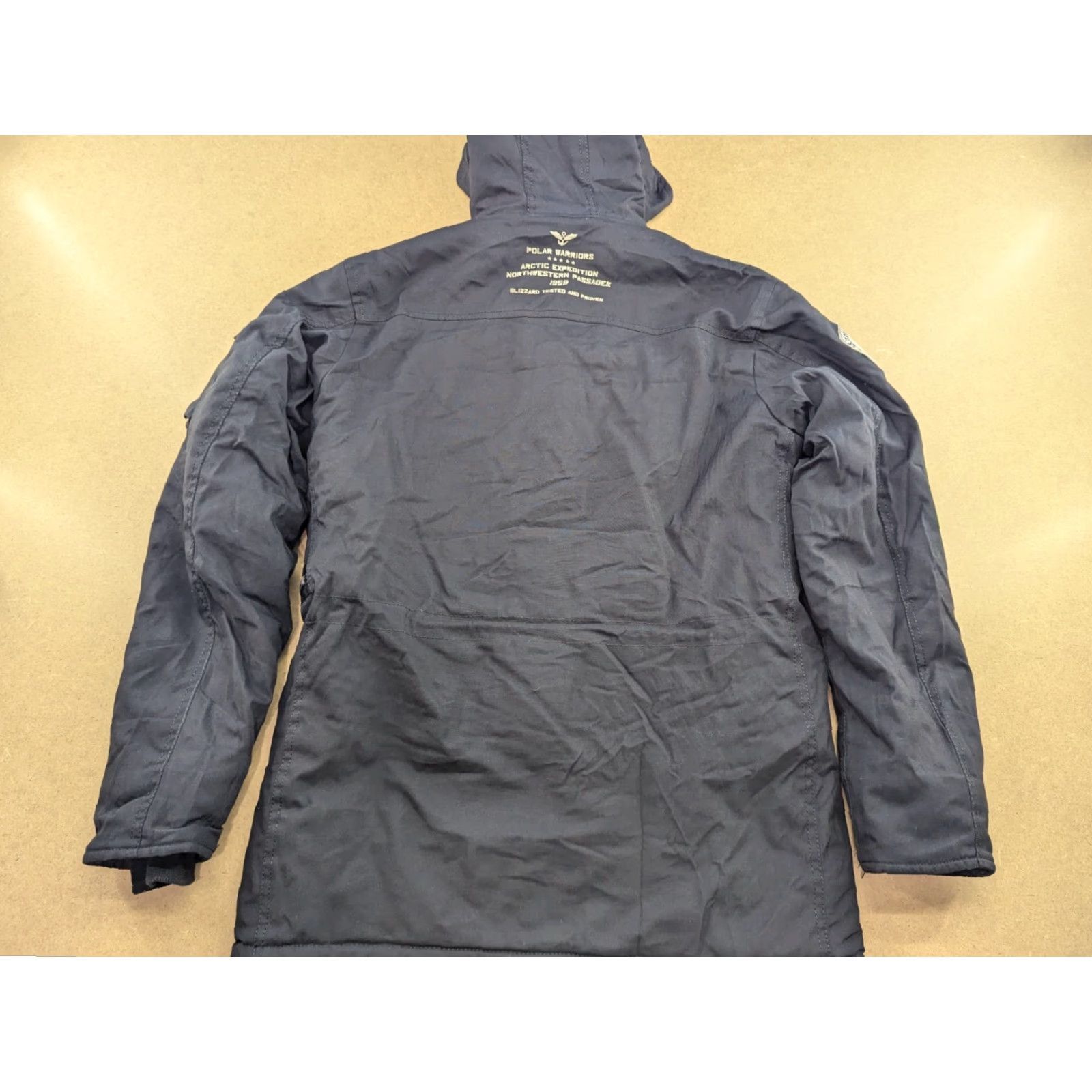 Alpha Industries Alpha Industries N-3B Winter Parka Jacket Womens Size S Black Hooded Thermal Waterproof Full Zip Long Sleeve Casual Outdoor Holiday Parka Womens S Size S / US 4 / IT 40 - 2 Thumbnail