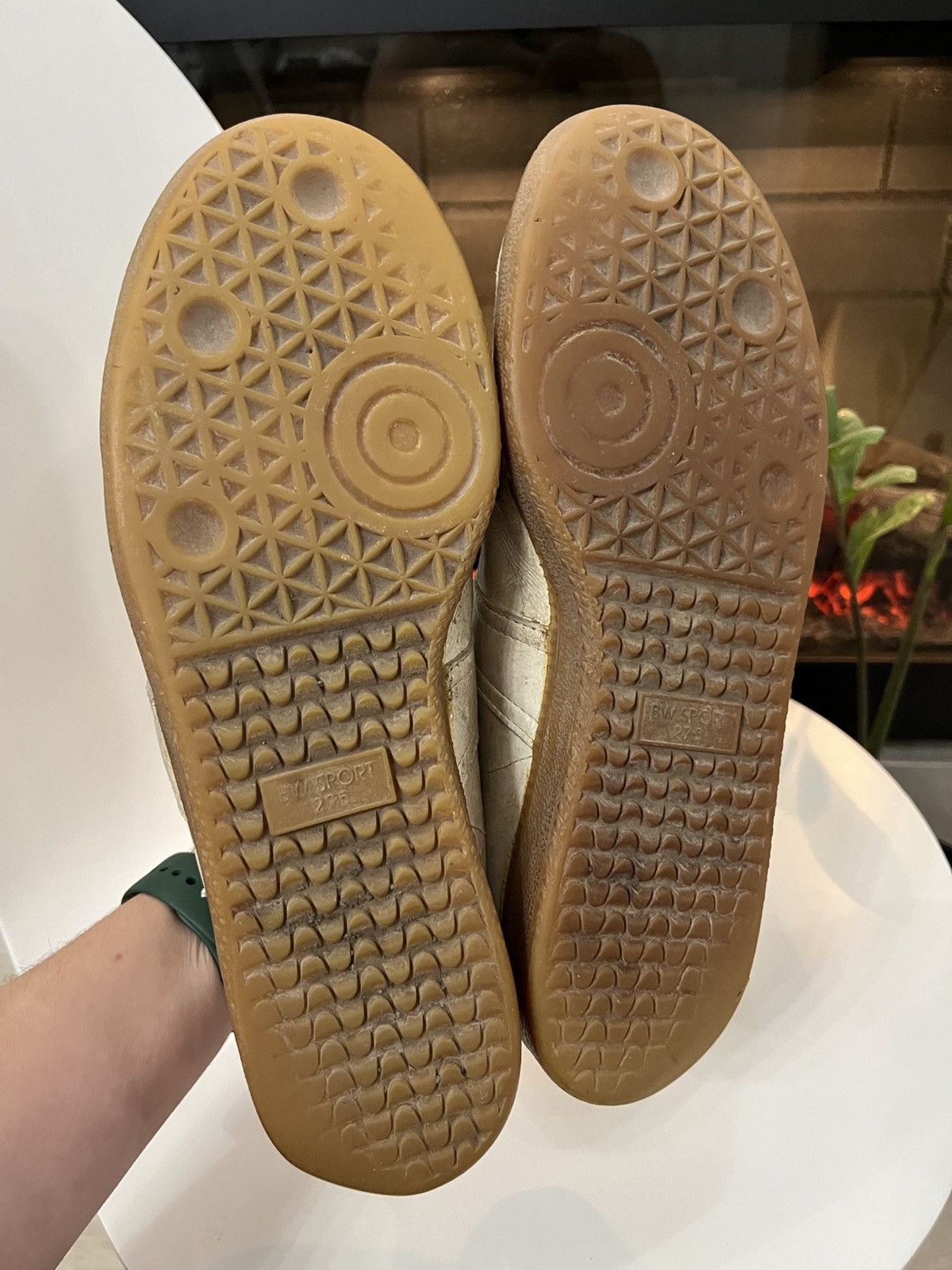 Vintage 🔥THRASHED BW SPORT GAT ARMY SNEAKERS MARGIELA REPLICA VIBE Size US 9.5 / EU 42-43 - 15 Thumbnail