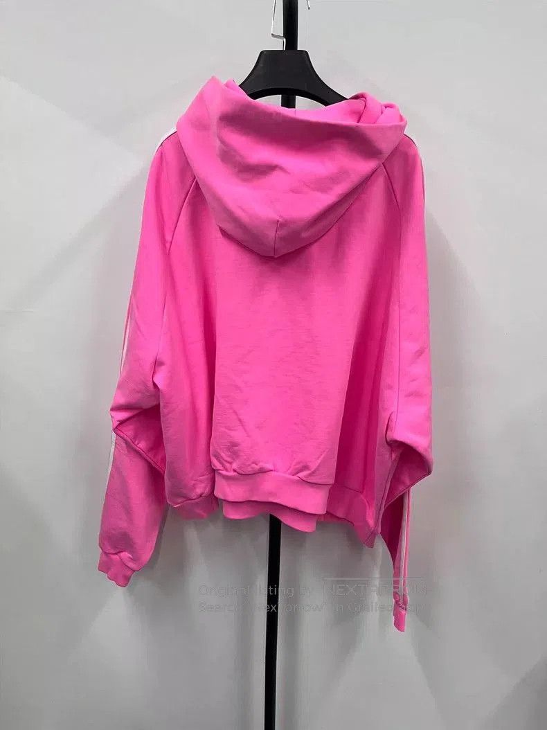 Balenciaga Balenciaga x adidas Pink Hooded Sweatshirt. Size US S / EU 44-46 / 1 - 2 Thumbnail