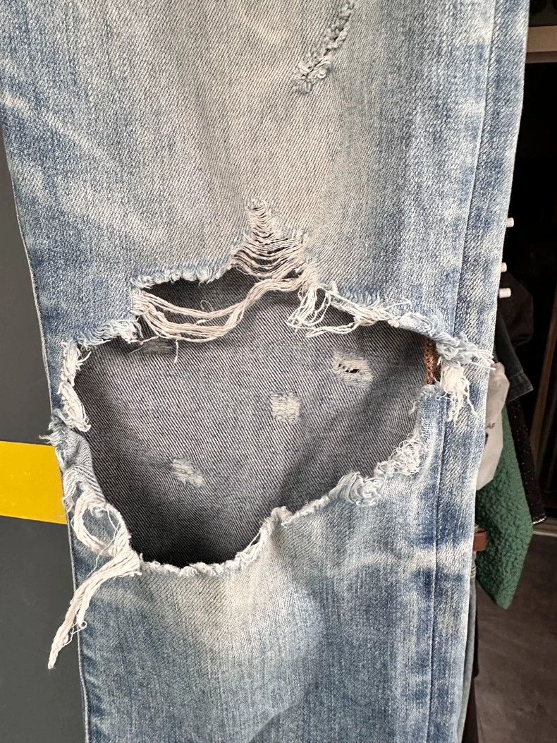 Amiri Amiri hole high street jeans Size US 32 / EU 48 - 3 Thumbnail