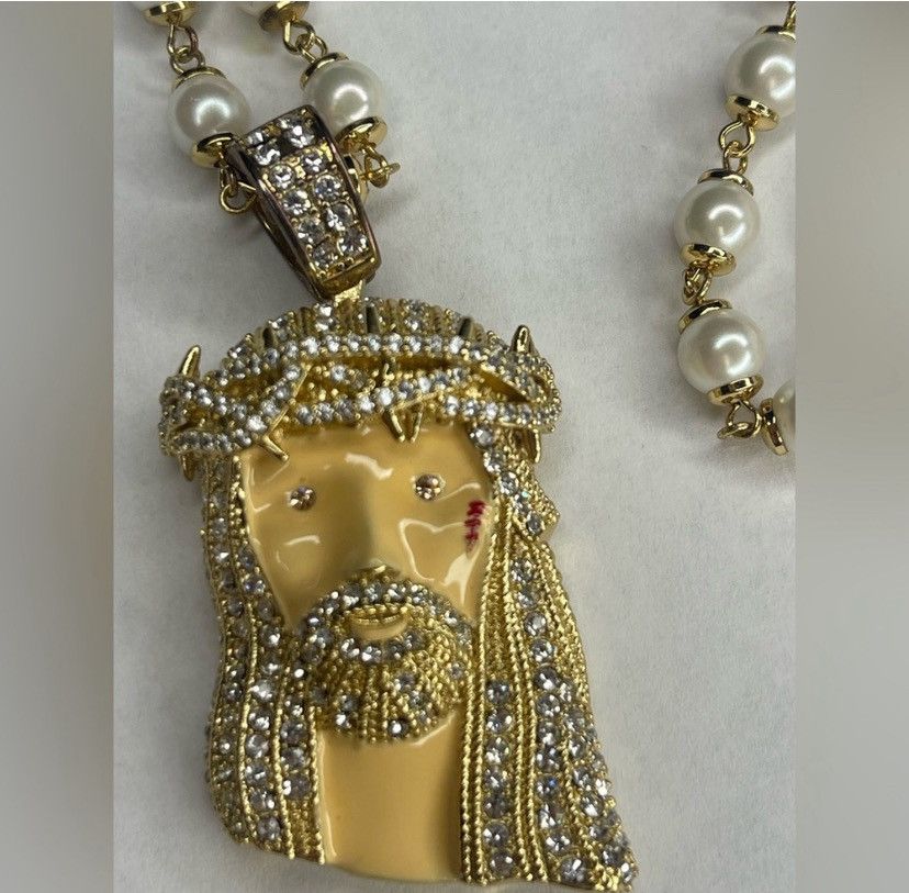 1989 STUDIO 1989 Studio Jesus Pendant Size ONE SIZE - 4 Thumbnail