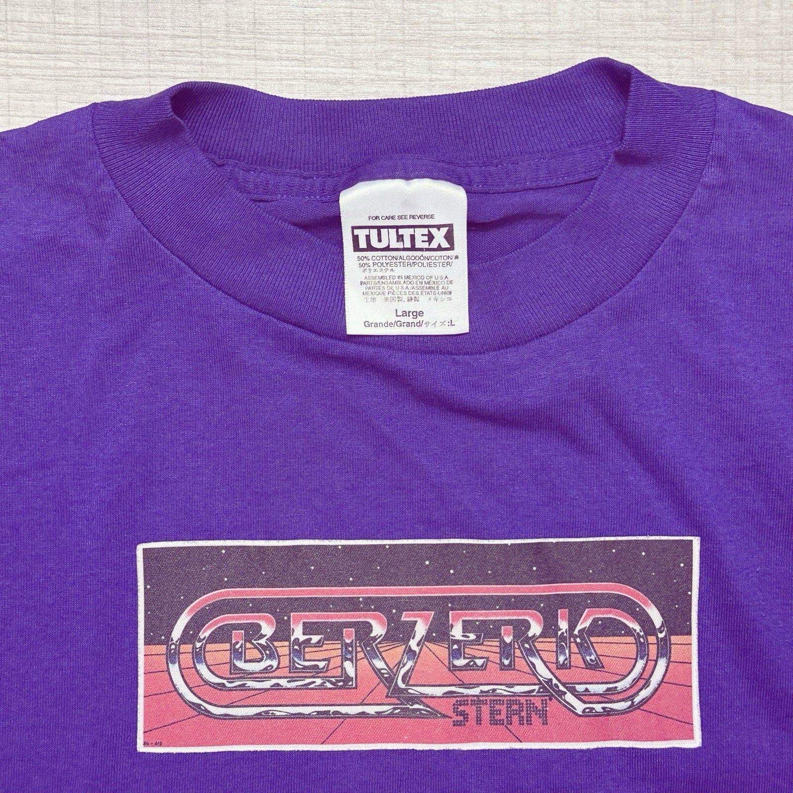 Vintage VINTAGE 90s Berzerk Stern Electronics Arcade Game Tee Large Size US L / EU 52-54 / 3 - 7 Thumbnail