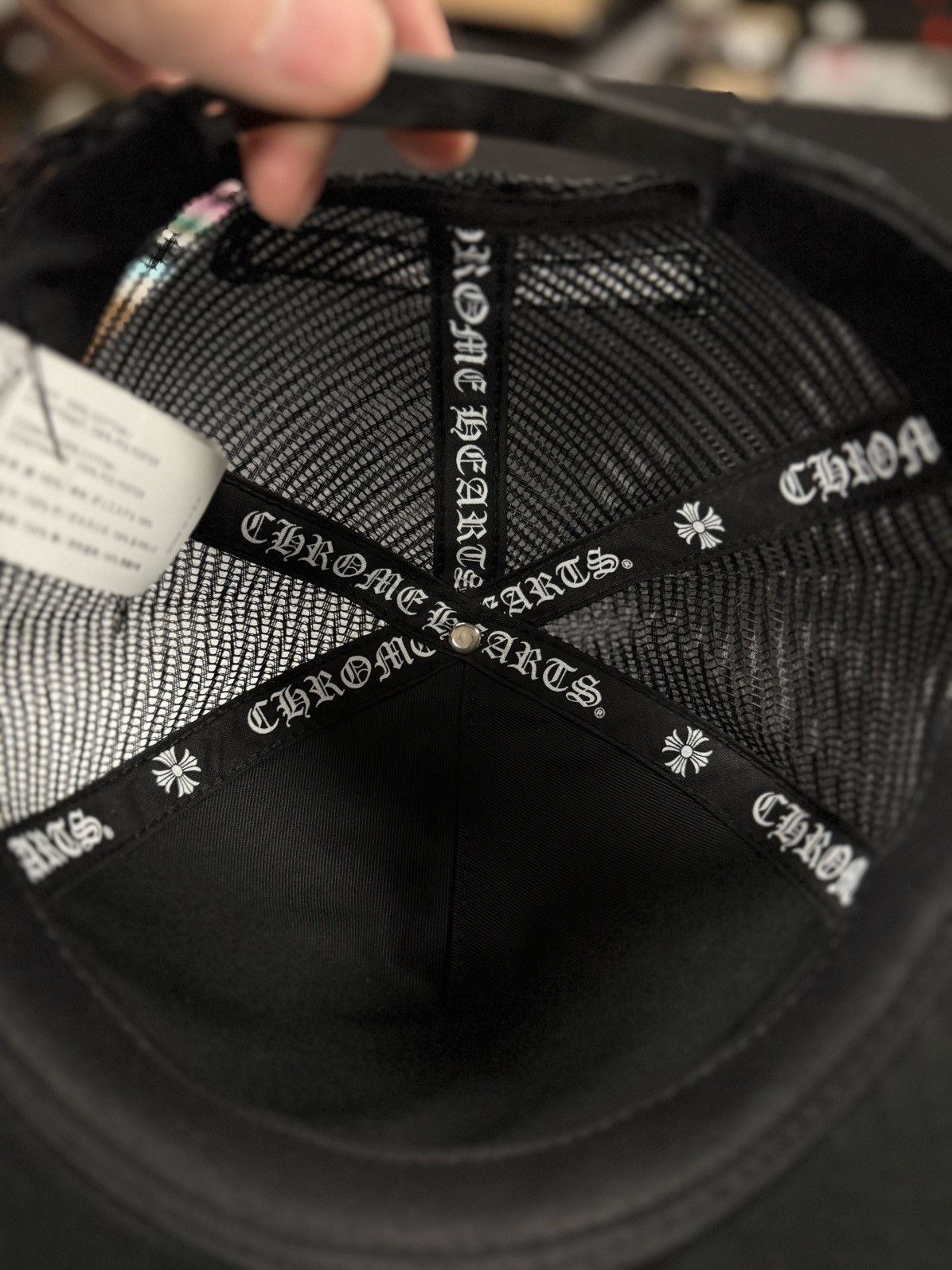 Chrome Hearts Chrome Hearts Script Hat SnapBack Black Size ONE SIZE - 21 Thumbnail