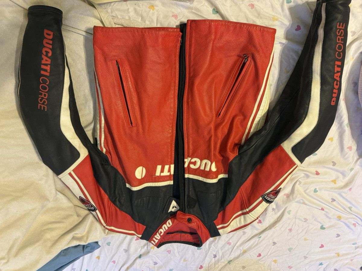 Dainese × Ducati Dainese Ducati mesh leather jacket 54 large Size US L / EU 52-54 / 3 - 1 Thumbnail