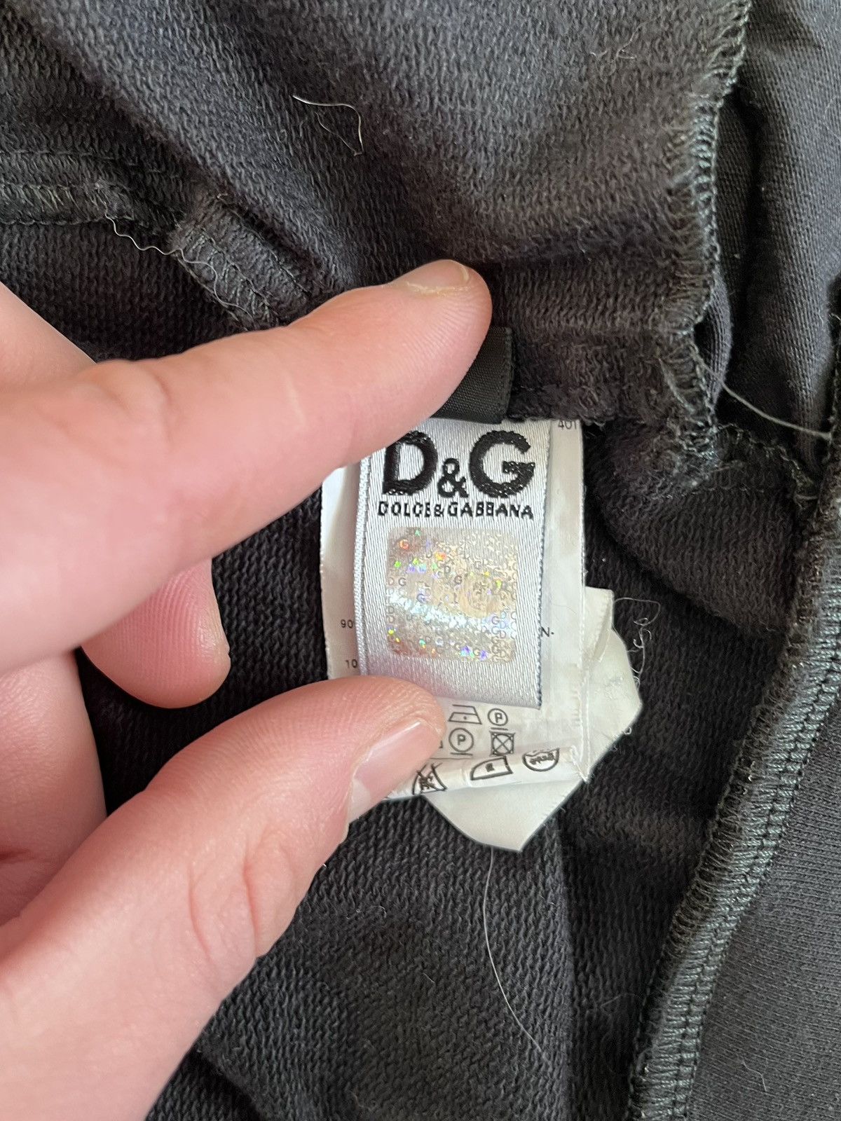 Dolce & Gabbana Vintage D&G Dolce & Gabbana Zip Hoodie Silk Panel Cowl Neck Size M / US 6-8 / IT 42-44 - 6 Thumbnail
