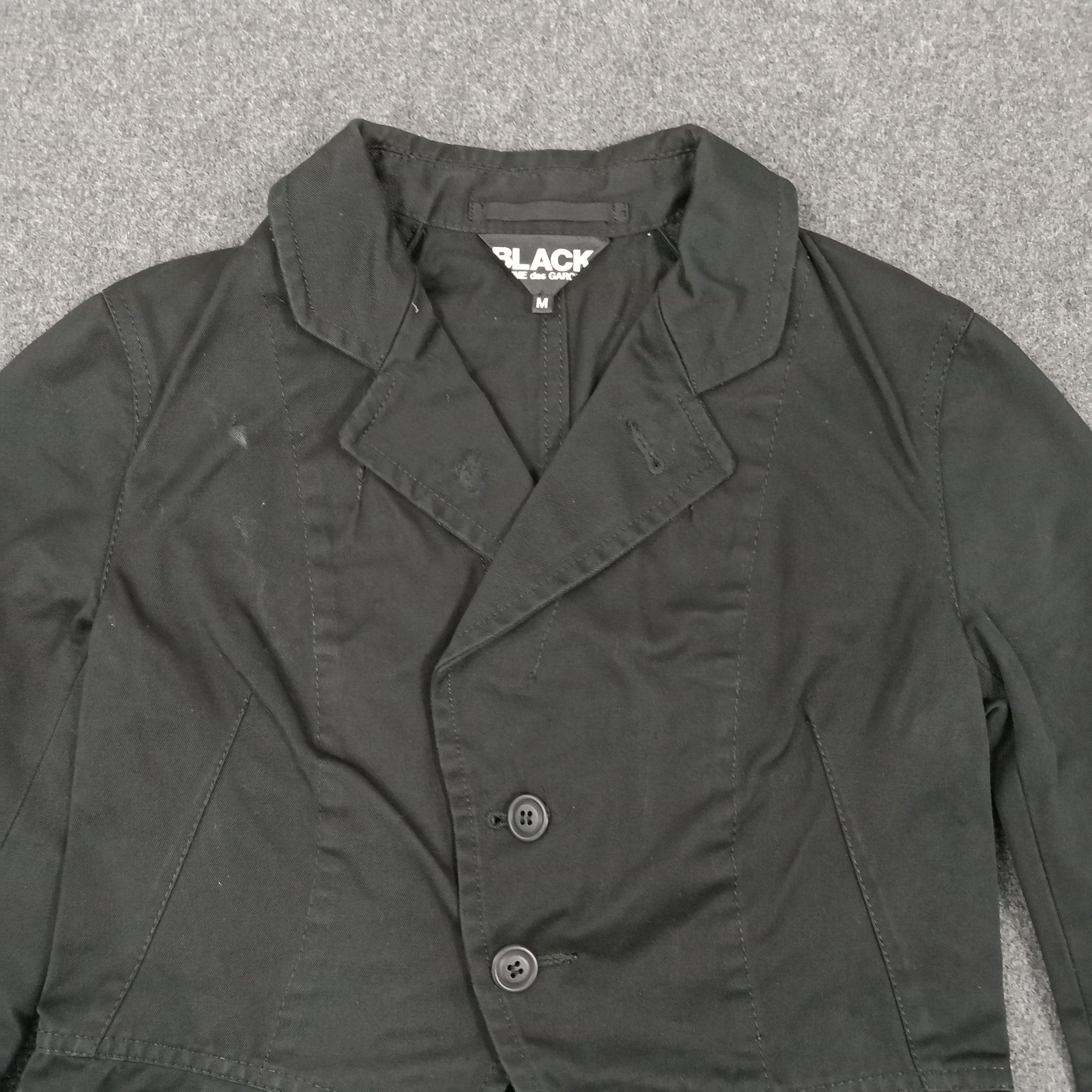 Comme des Garcons Black × Japanese Brand × Vintage COMME des GARÇONS BLACK Japan Fashion Brand Jacket Size US XS / EU 42 / 0 - 3 Thumbnail