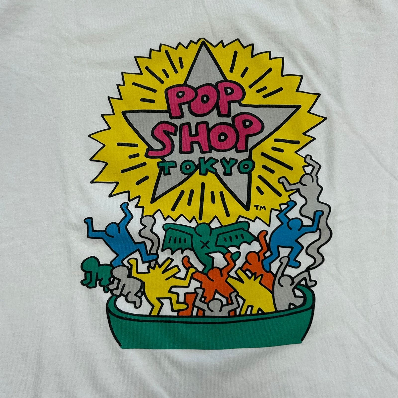 Uniqlo Uniqlo UT Keith Haring x Tokyo Pop Shop Tee T Shirt Size L Size US L / EU 52-54 / 3 - 2 Thumbnail
