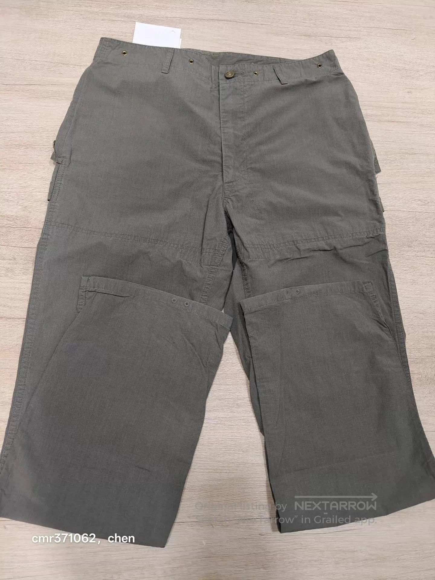 Visvim Green Casual Cargo Pants Size 32. Size US 32 / EU 48 - 4 Thumbnail