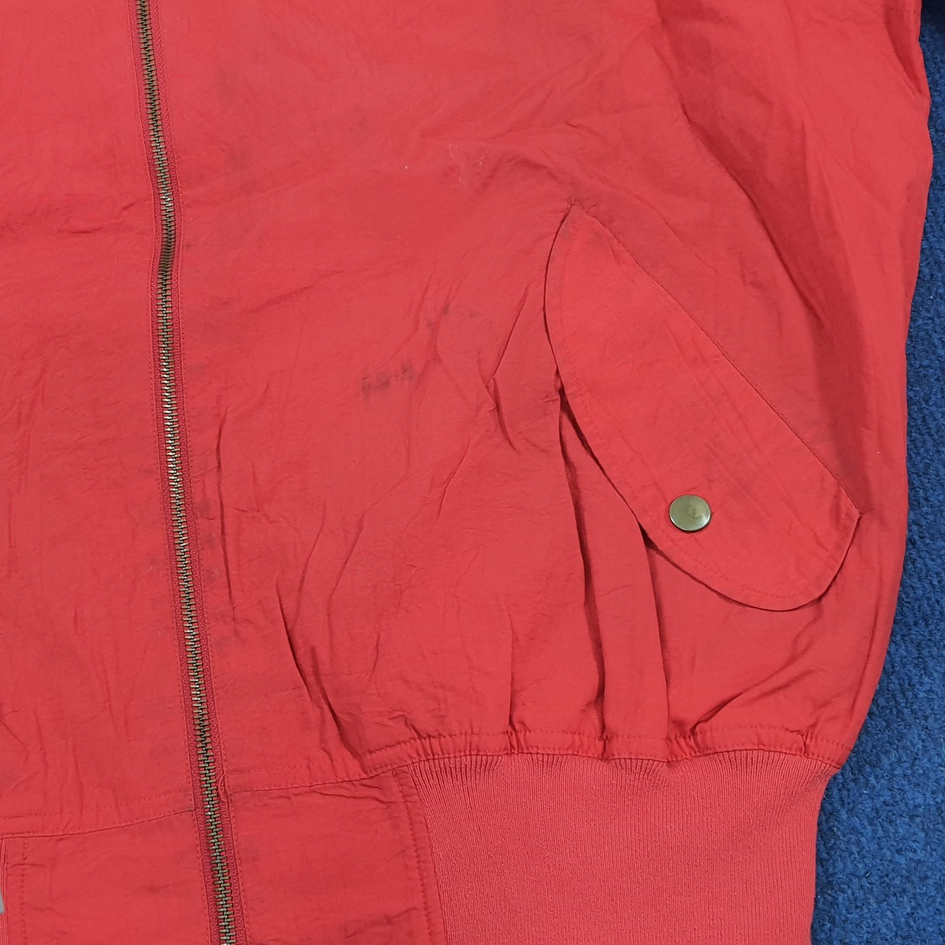 Japanese Brand Vintage 90s Toyota TRD Racing Jacket Red Bomber C300N2 Size US L / EU 52-54 / 3 - 13 Thumbnail
