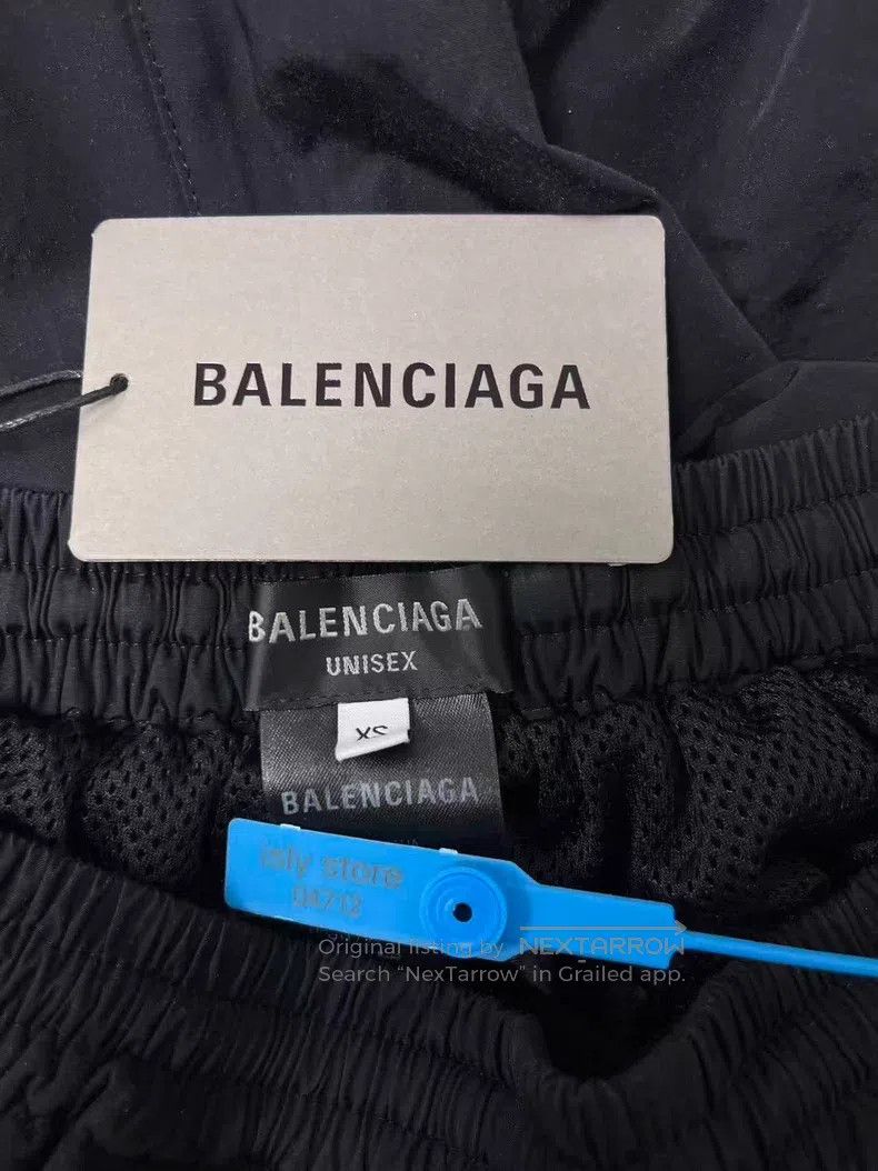 Balenciaga Balenciaga size XS Letter Logo Printed Elastic Loose Leisu Size 23" - 5 Thumbnail