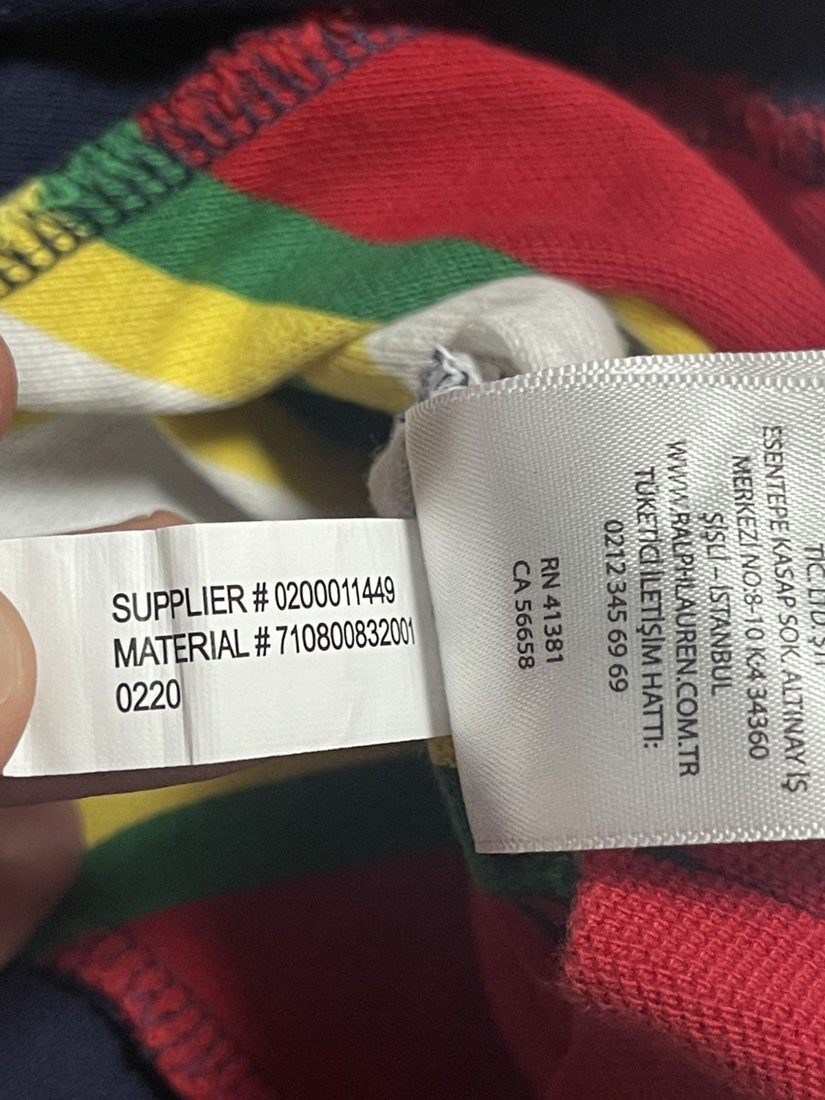 Polo Ralph Lauren × Ralph Lauren POLO RALPH LAUREN EXCLUSIVE MULTICOLOR LIMITED EDITION L-XL Size US XL / EU 56 / 4 - 14 Thumbnail