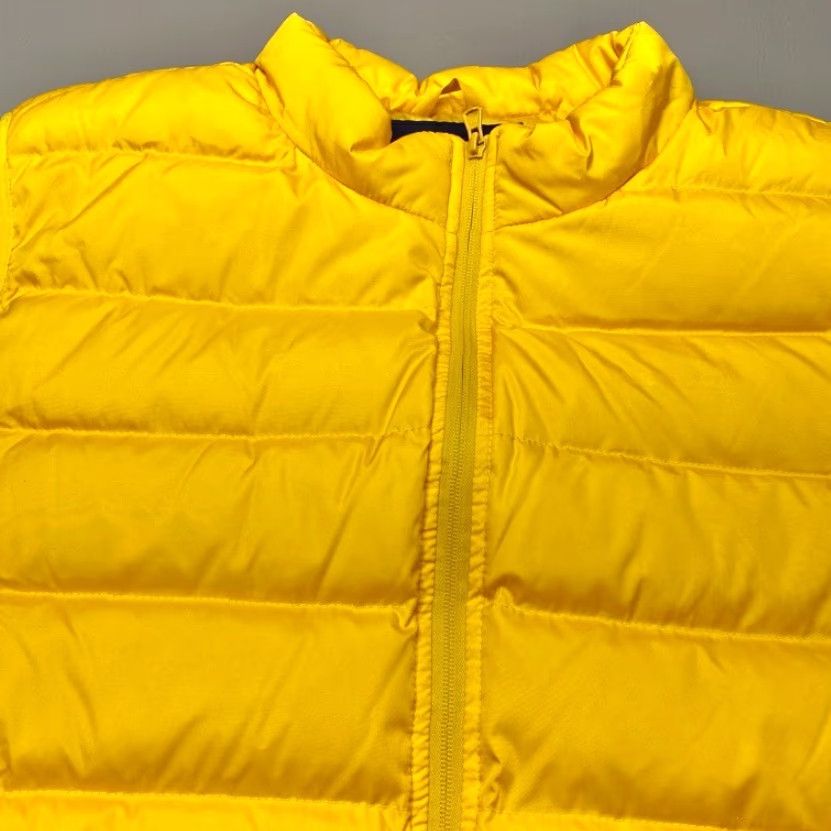 Lands' End Lands' End Vest Mens 4XL Tall Yellow Down Puffer Quilted Full Zip Insulated 8106 Size US XXL / EU 58 / 5 - 5 Thumbnail