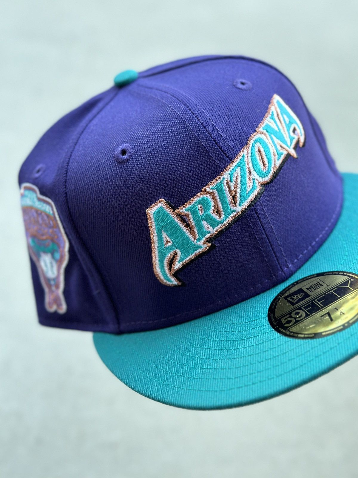 Hat Club × MLB × New Era Arizona Diamondbacks OG Jersey Script Two Tone ...