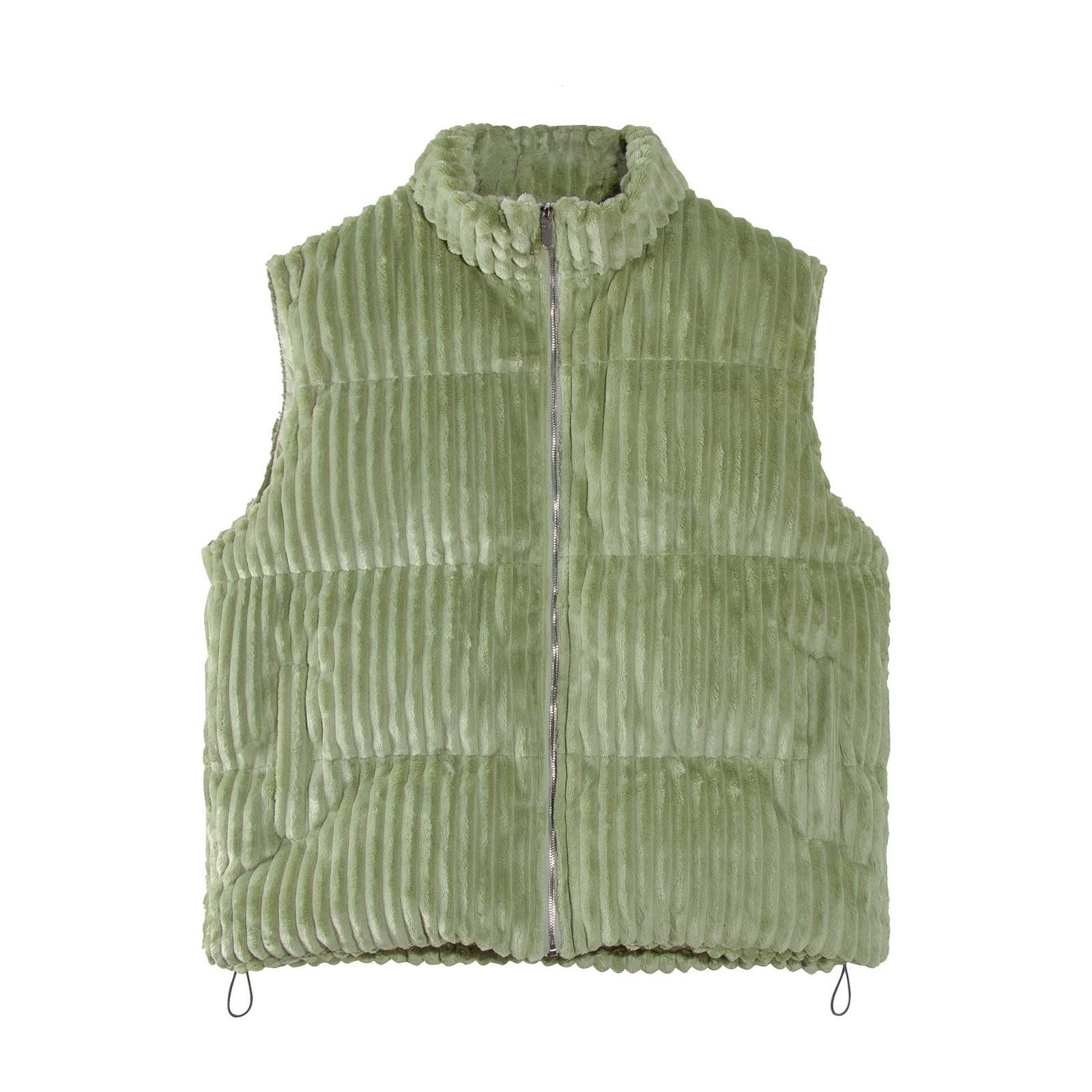 Japanese Brand Black Ribbed Puffer Vest, Sleeveless Outerwear Size US M / EU 48-50 / 2 - 3 Thumbnail