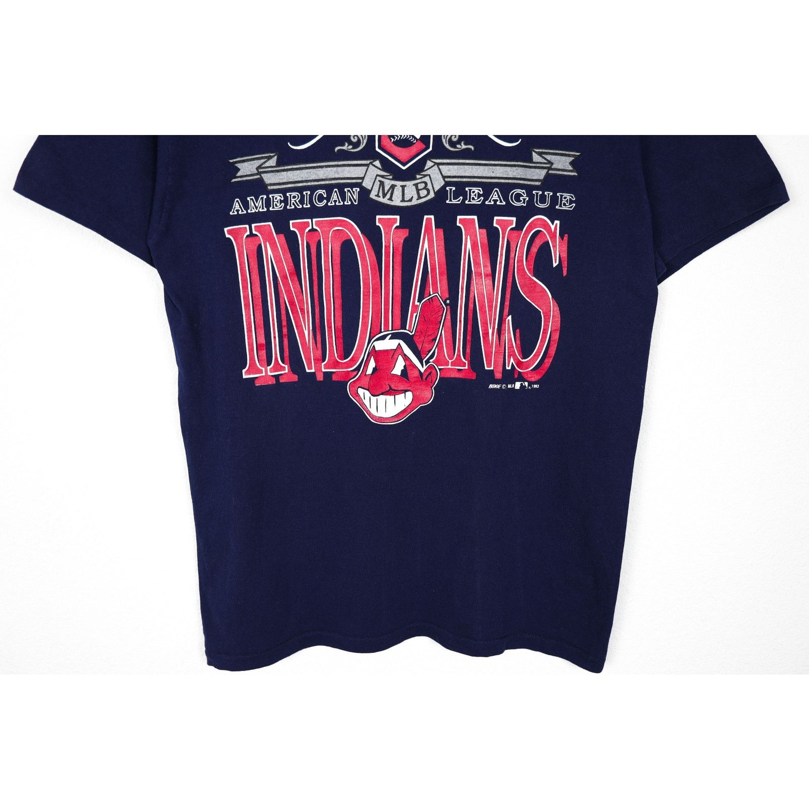 Vintage Vintage 1993 Cleveland Indians MLB Sportswear Tshirt Tee 90s Size US M / EU 48-50 / 2 - 3 Thumbnail