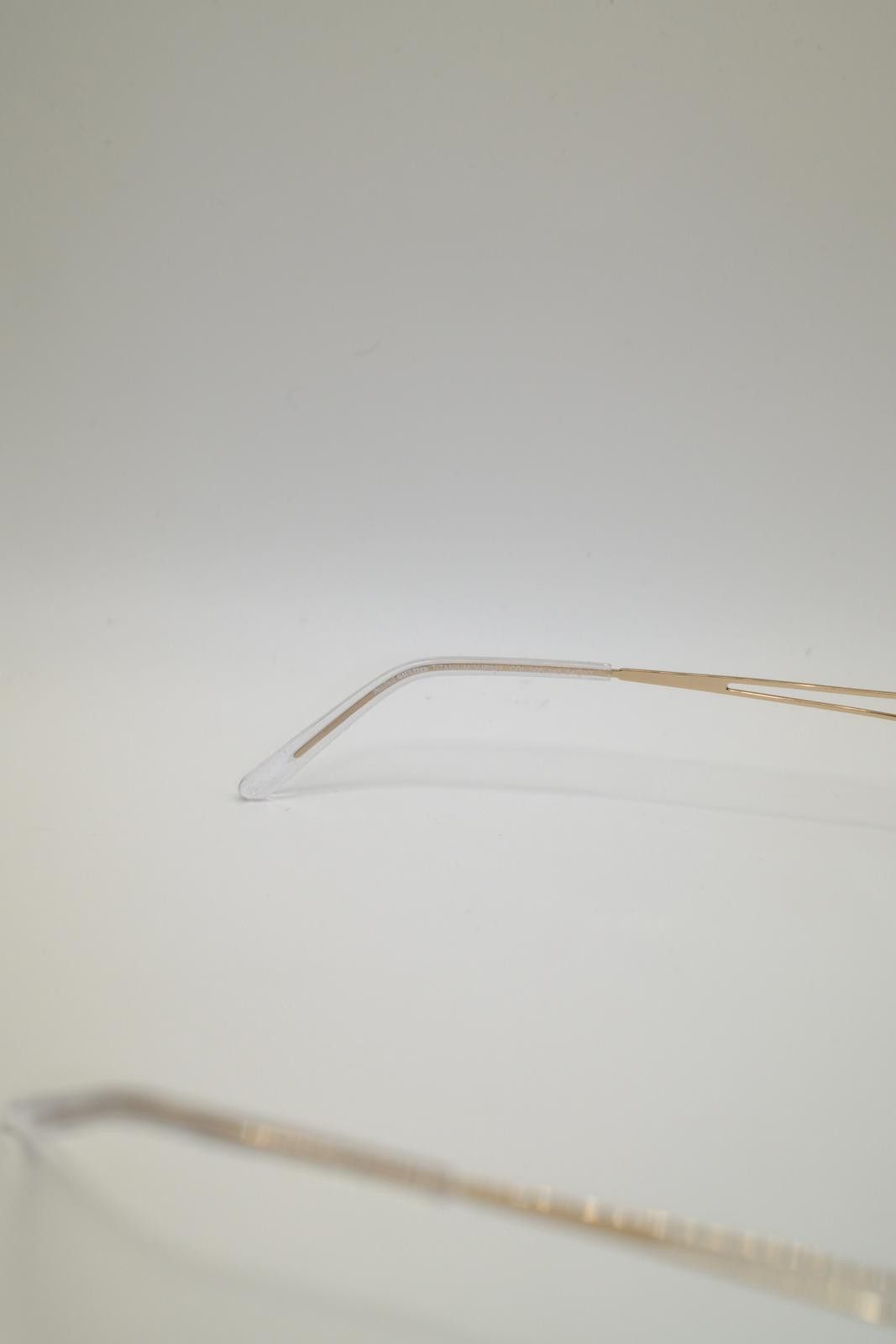 Jean Paul Gaultier 90's Jean Paul Gaultier Titanium Rim Glasses Optical Size ONE SIZE - 5 Thumbnail