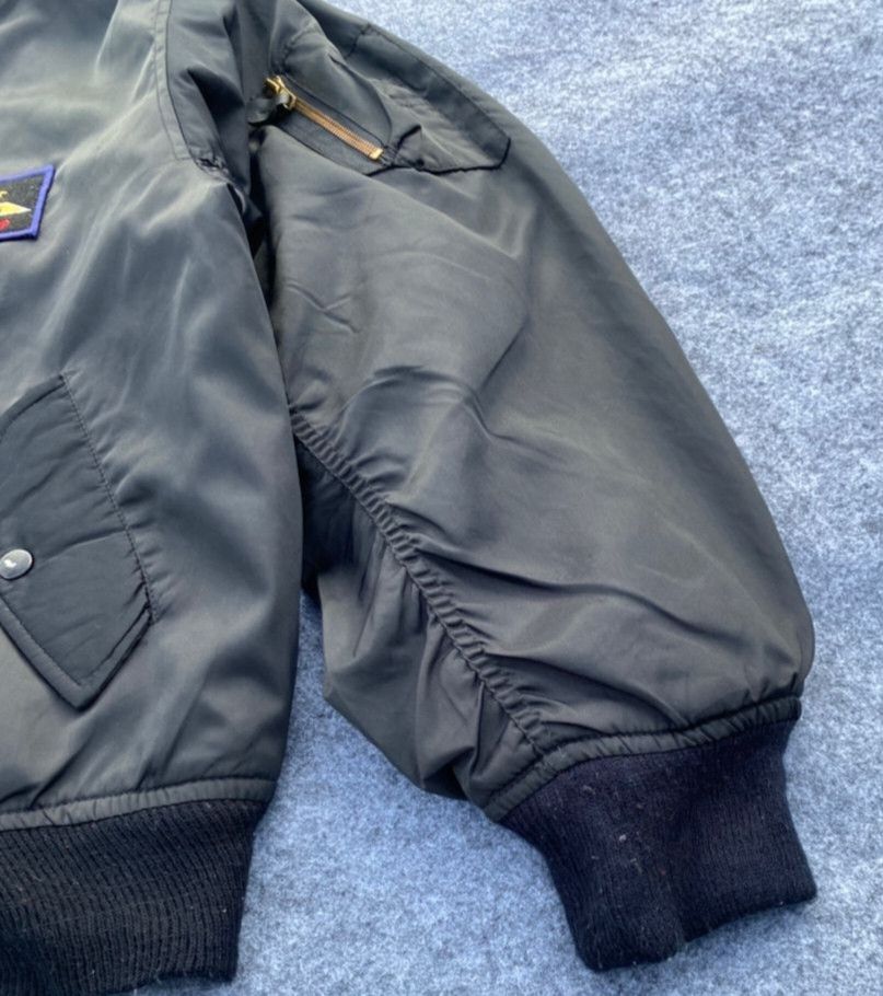 Vintage Vintage Mile Stone Bombers Jacket Size US L / EU 52-54 / 3 - 3 Thumbnail