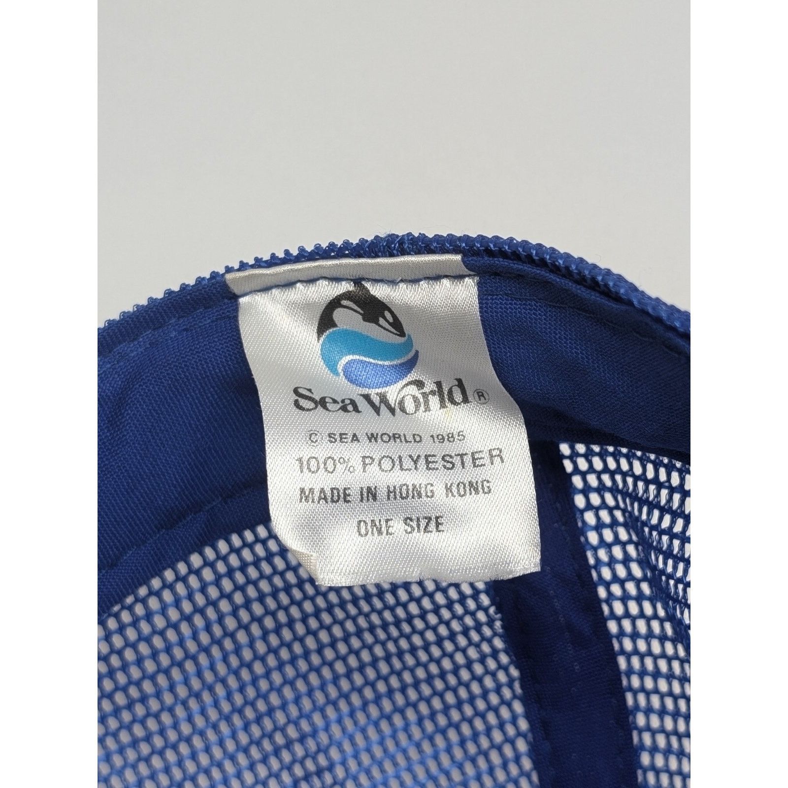 Other Vintage Sea World SnapBack Trucker Hat Orca Cap Size ONE SIZE - 8 Thumbnail