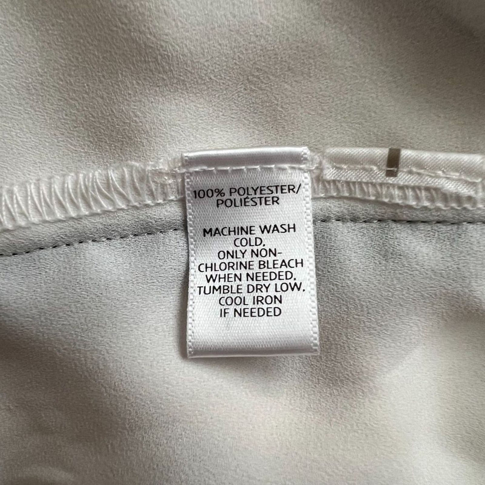 Ann Taylor LOT 2 ANN TAYLOR Loft Beige Semi Sheer Long Sleeve Top, M Size M / US 6-8 / IT 42-44 - 8 Thumbnail