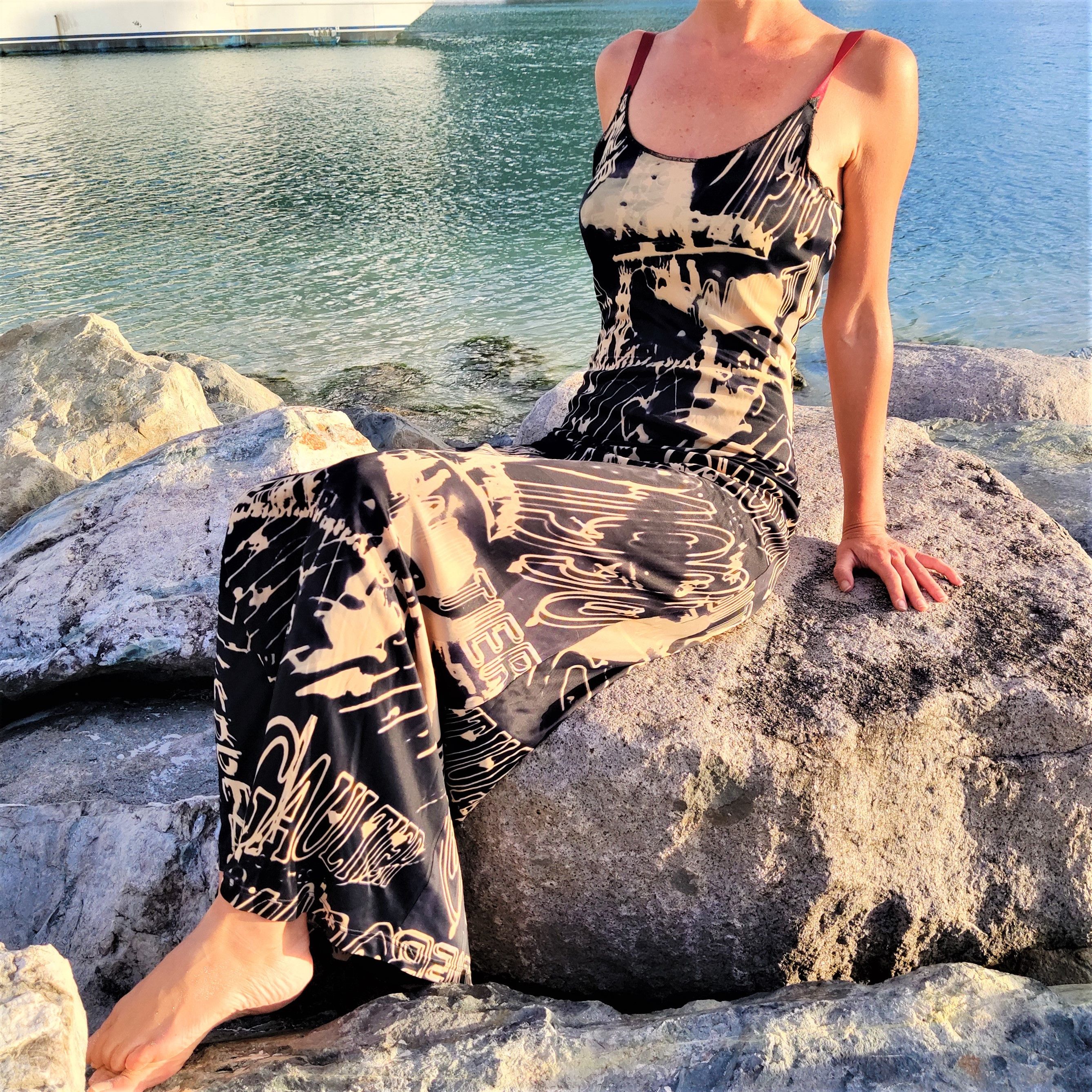 Jean Paul Gaultier Jean Paul Gaultier Parisian Paris Hollywood Movie Maxi Dress Size M / US 6-8 / IT 42-44 - 3 Thumbnail