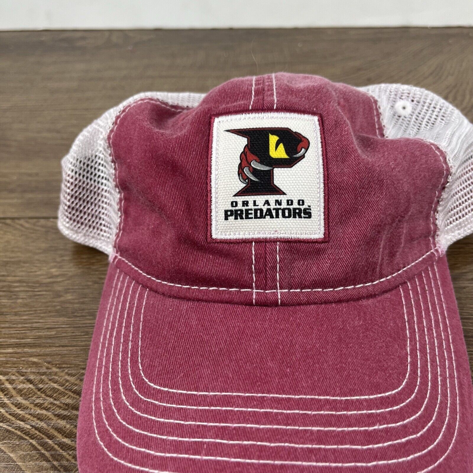 Other Orlando Predators Hat Red Cap Adjustable Hat Red Adult Fit H Size ONE SIZE - 9 Thumbnail