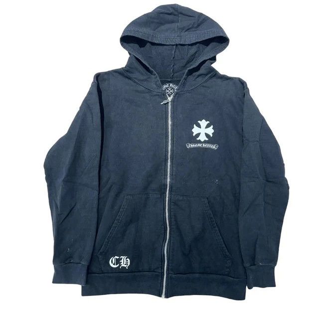 Chrome Hearts Chrome Hearts Kaleidoscope Zip-Up Hoodie Black Size US M / EU 48-50 / 2 - 1 Thumbnail