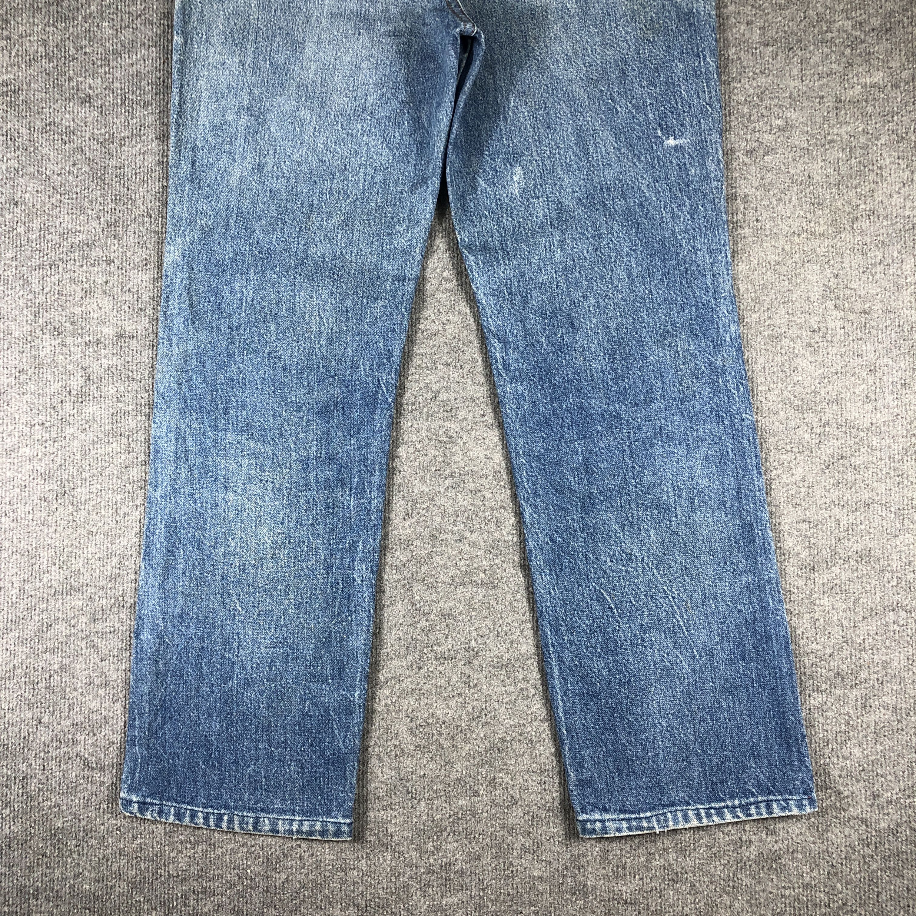 Vintage × Wrangler Vintage Wrangler Light Blue Wash Jeans L666 Size US 32 / EU 48 - 7 Thumbnail