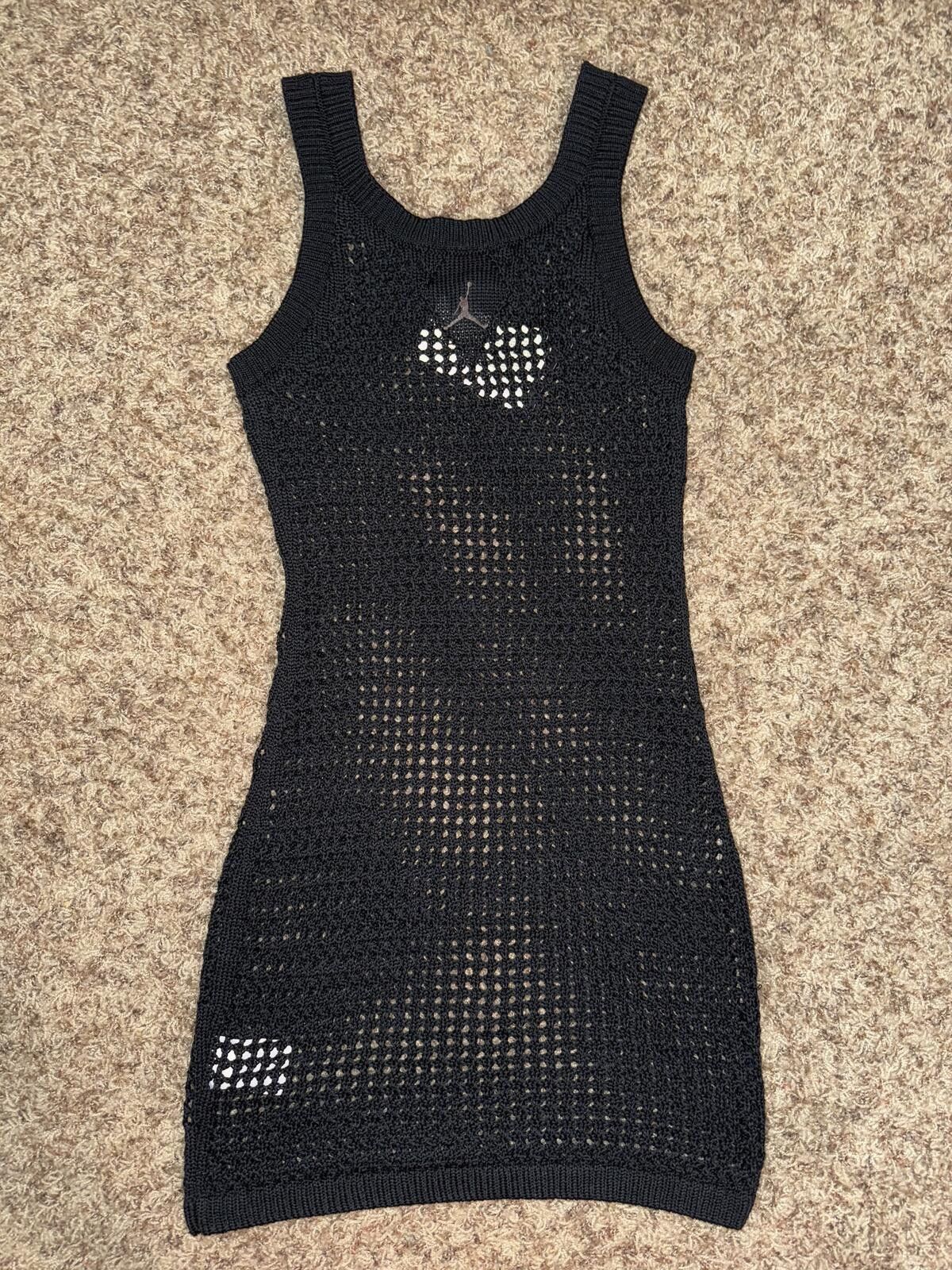 Nike Air Jordan Knit Black Dress Sample Size S / US 4 / IT 40 - 2 Thumbnail