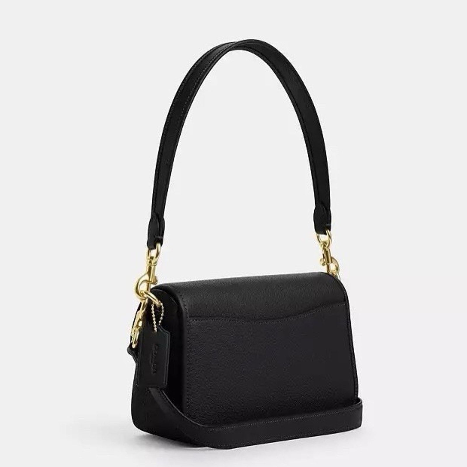 Coach NWT COACH Hadley Shoulder Bag Handbag CY683 Gold/Black Size ONE SIZE - 11 Thumbnail