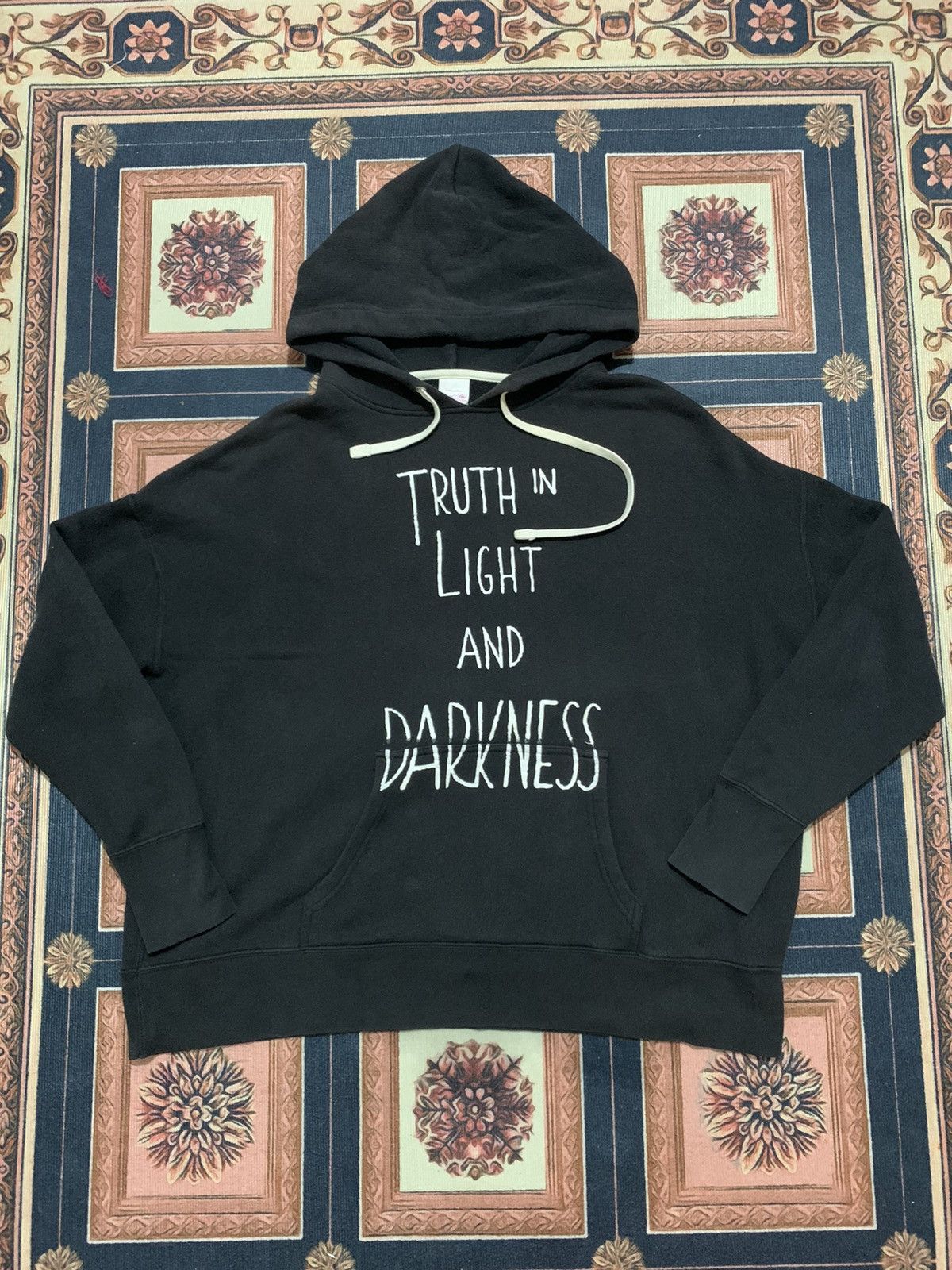 Japanese Brand Japanese Rock Band Punk Gothic Boxy Hoodie Size US M / EU 48-50 / 2 - 1 Thumbnail
