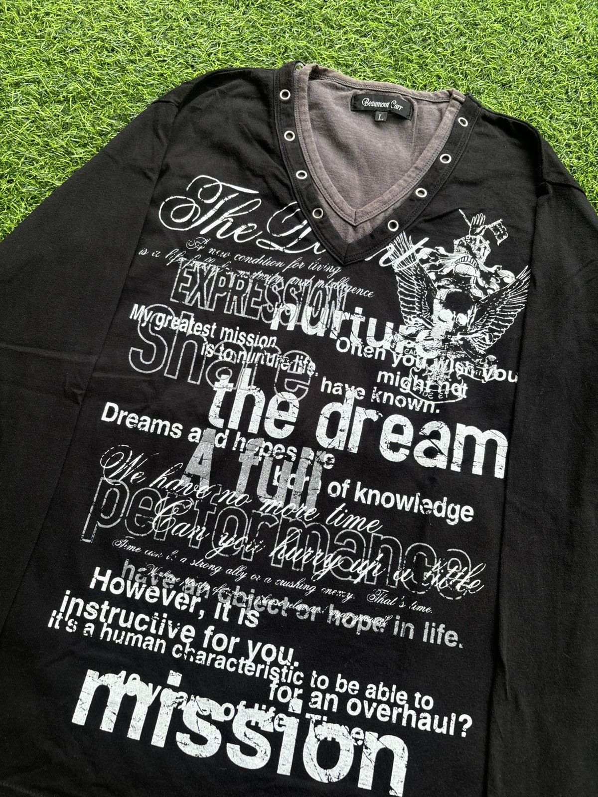 Hysteric Glamour Y2k Double Layer Beaumont Carr Ifsixwasnine Lgb Style Size US L / EU 52-54 / 3 - 4 Thumbnail