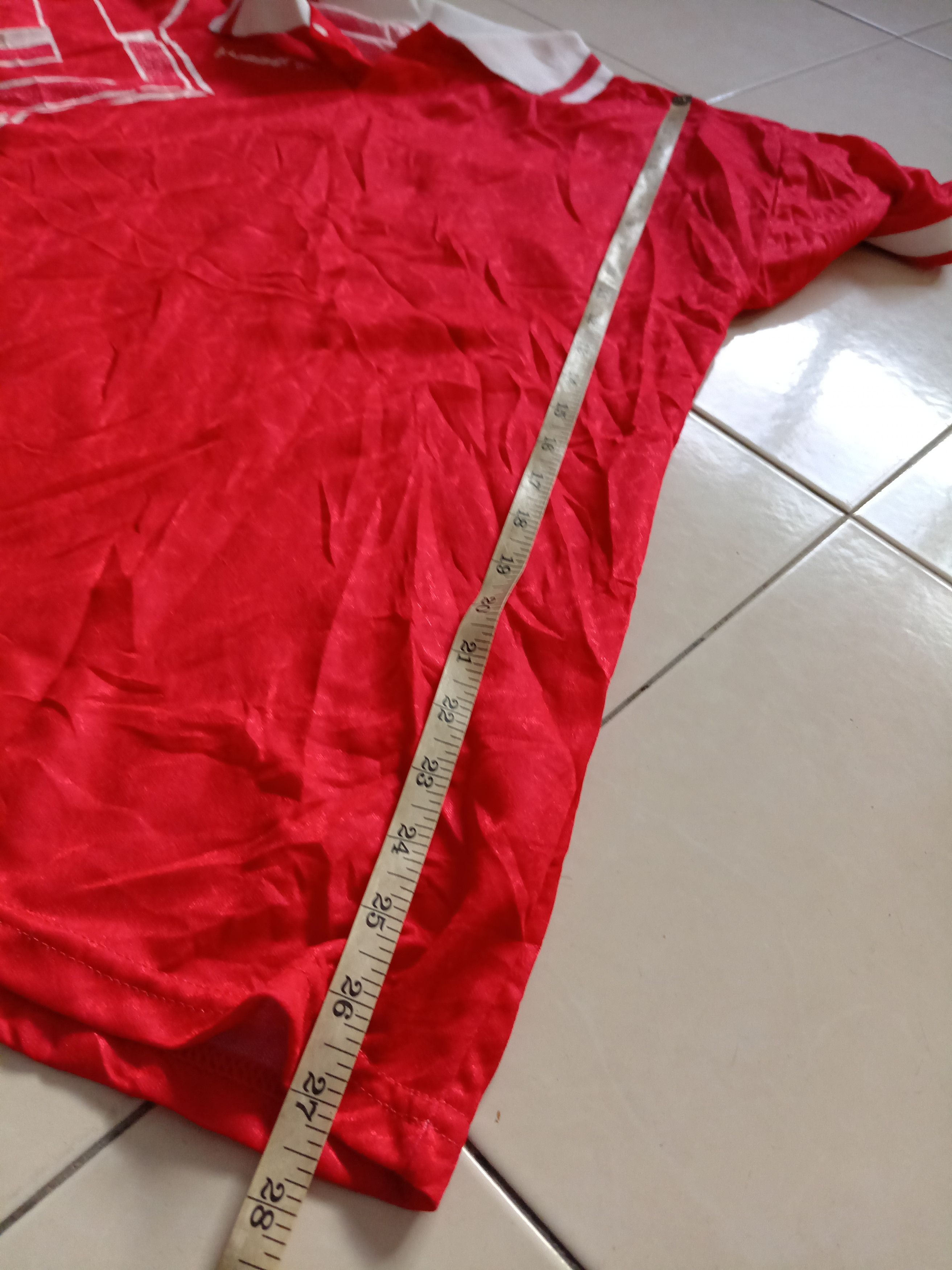 Hummel × Vintage Vintage 90's Hummel template Denmark jersey Size US S / EU 44-46 / 1 - 6 Thumbnail