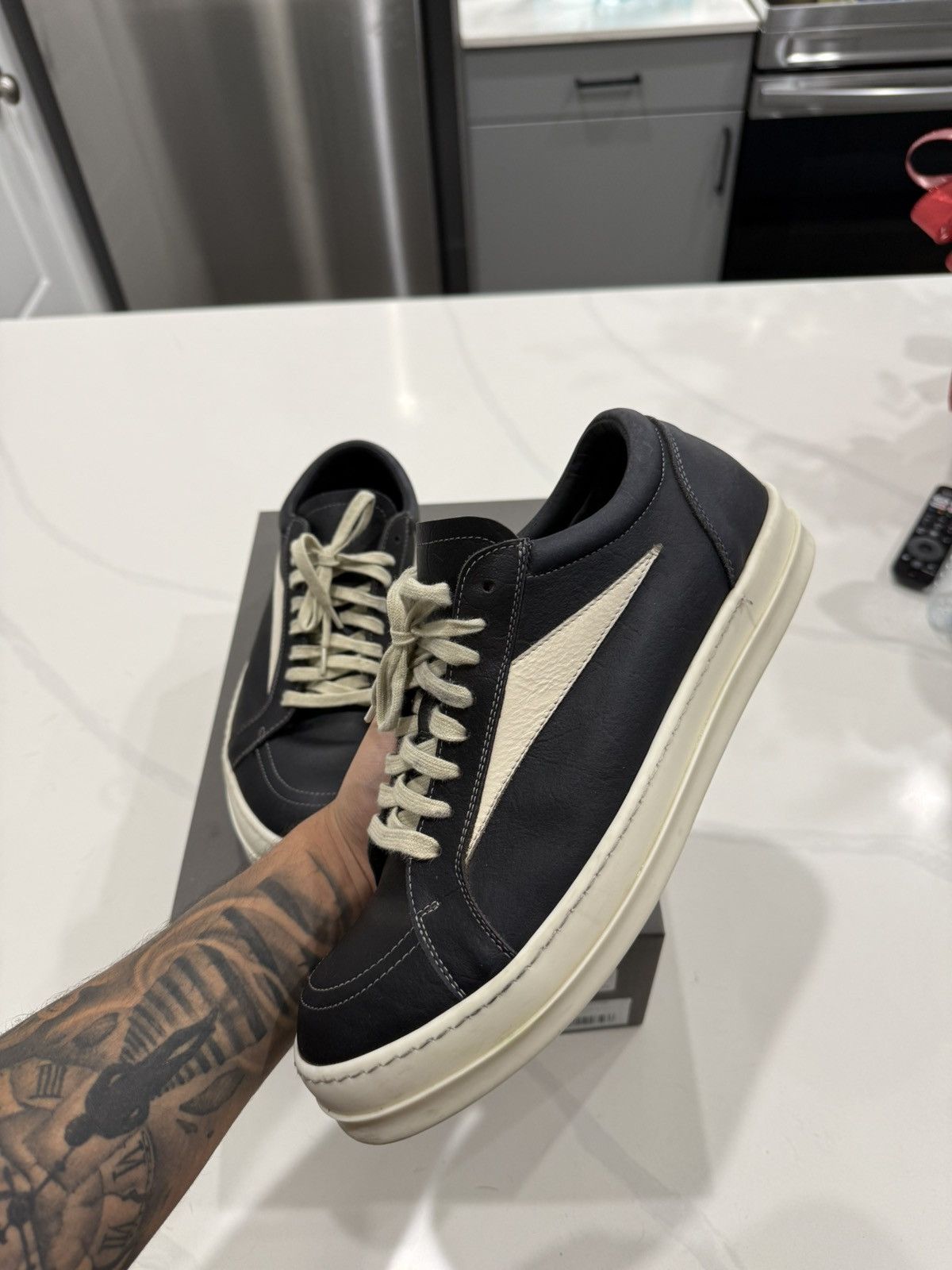 Rick Owens rick owen vans Size US 10 / EU 43 - 1 Thumbnail