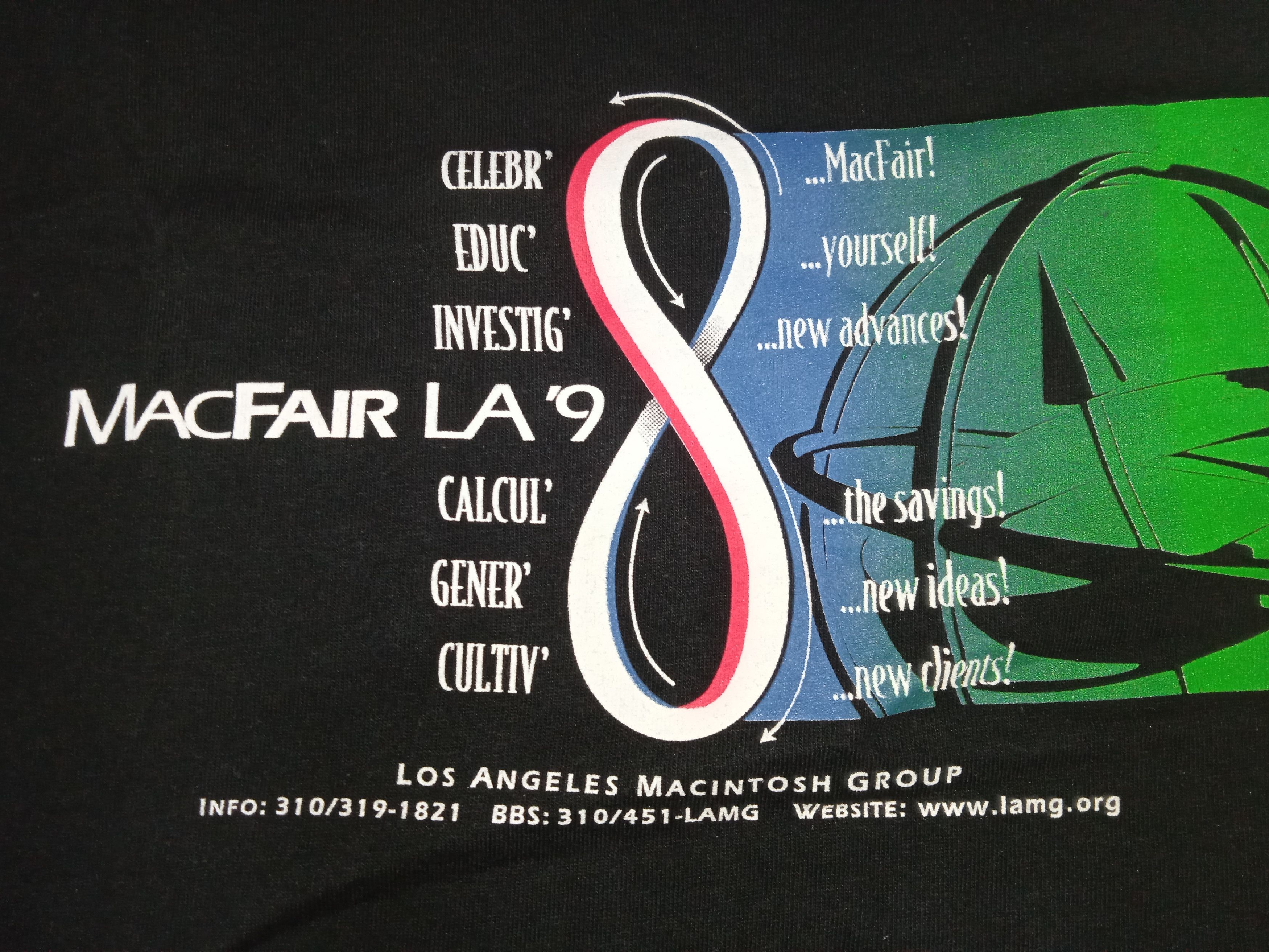 Apple Vintage 90s Apple Macintosh Macfair LA 1998 T Shirt Y2K Size US M / EU 48-50 / 2 - 3 Thumbnail