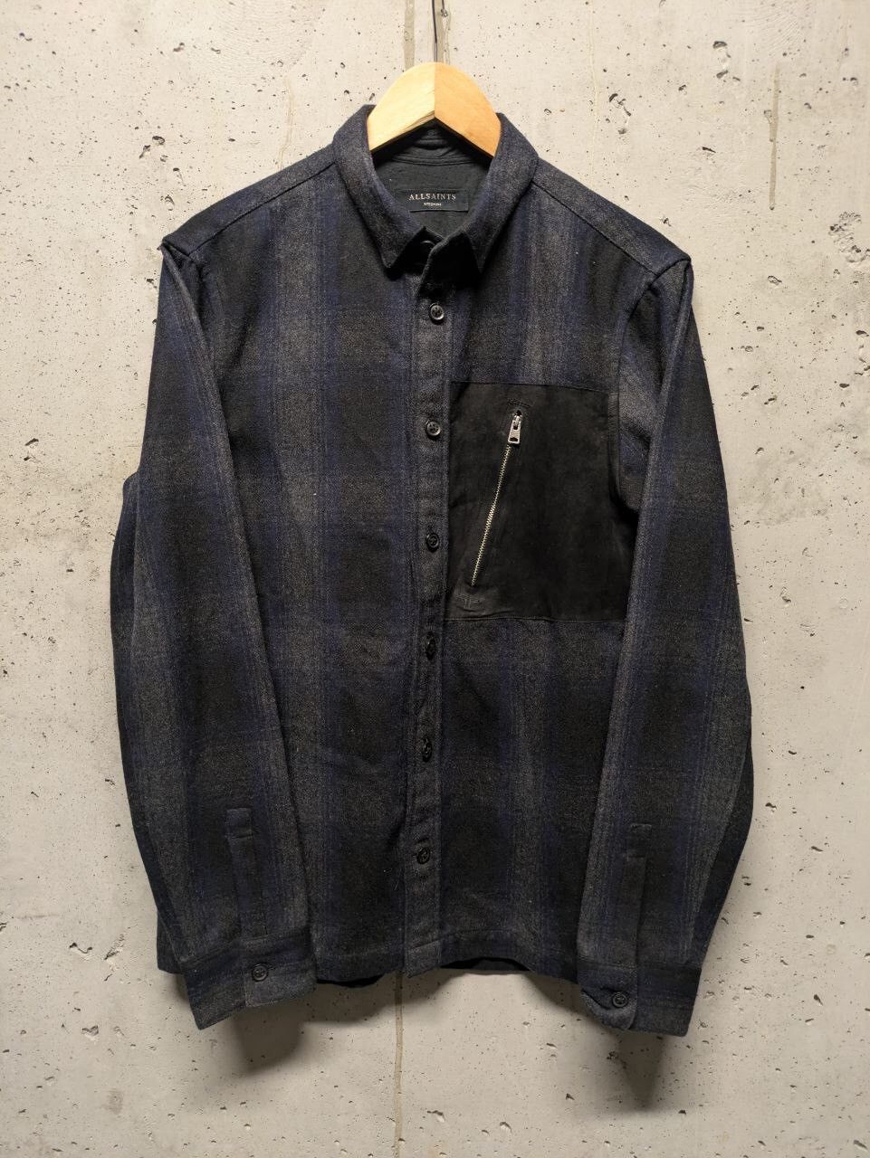 Allsaints Allsaints wool blend flannel shirt Size US M / EU 48-50 / 2 - 1 Thumbnail